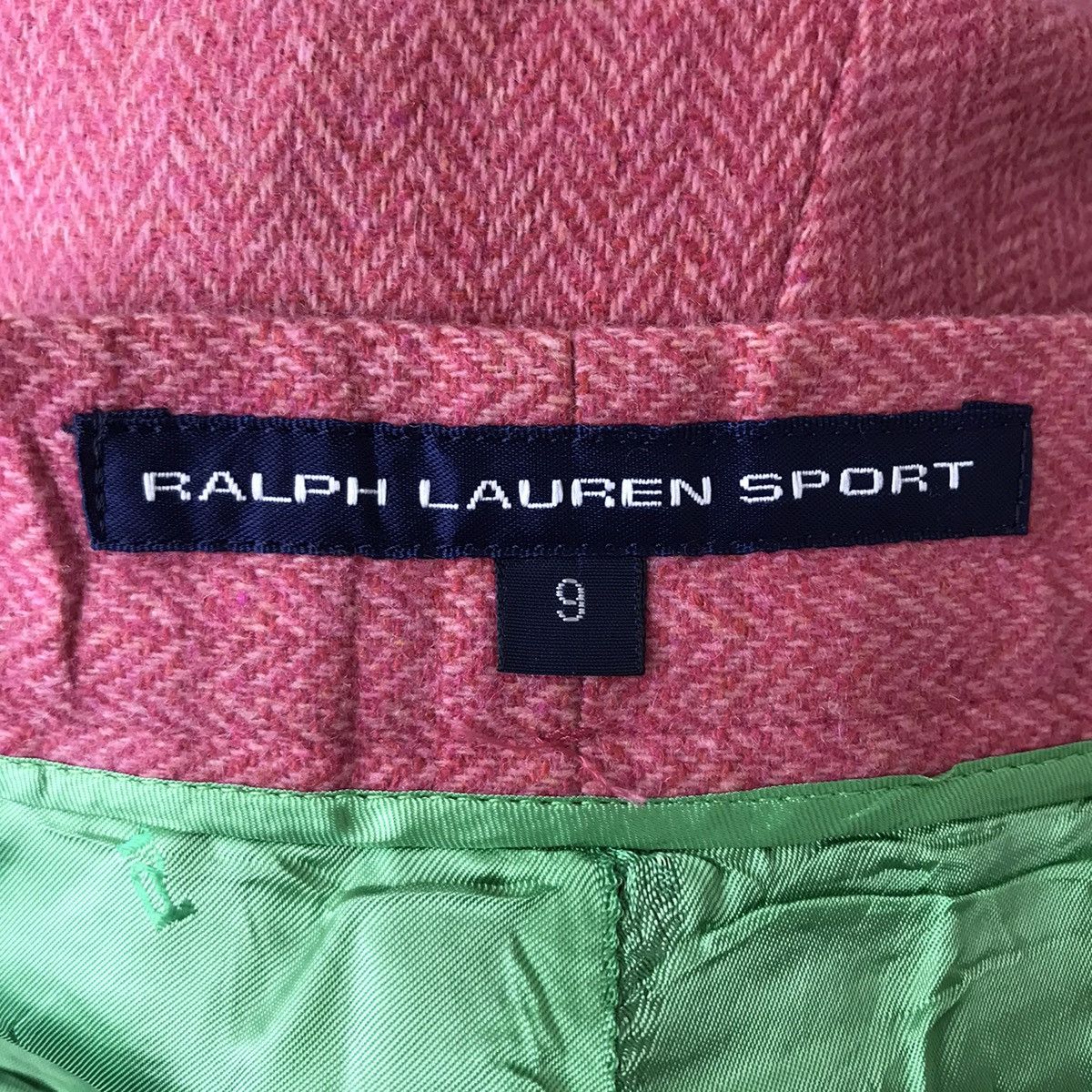 Ralph Lauren POLO RALPH LAUREN Sport Herringbone Pink Wool Trousers Pant Size US 29 - 3 Thumbnail