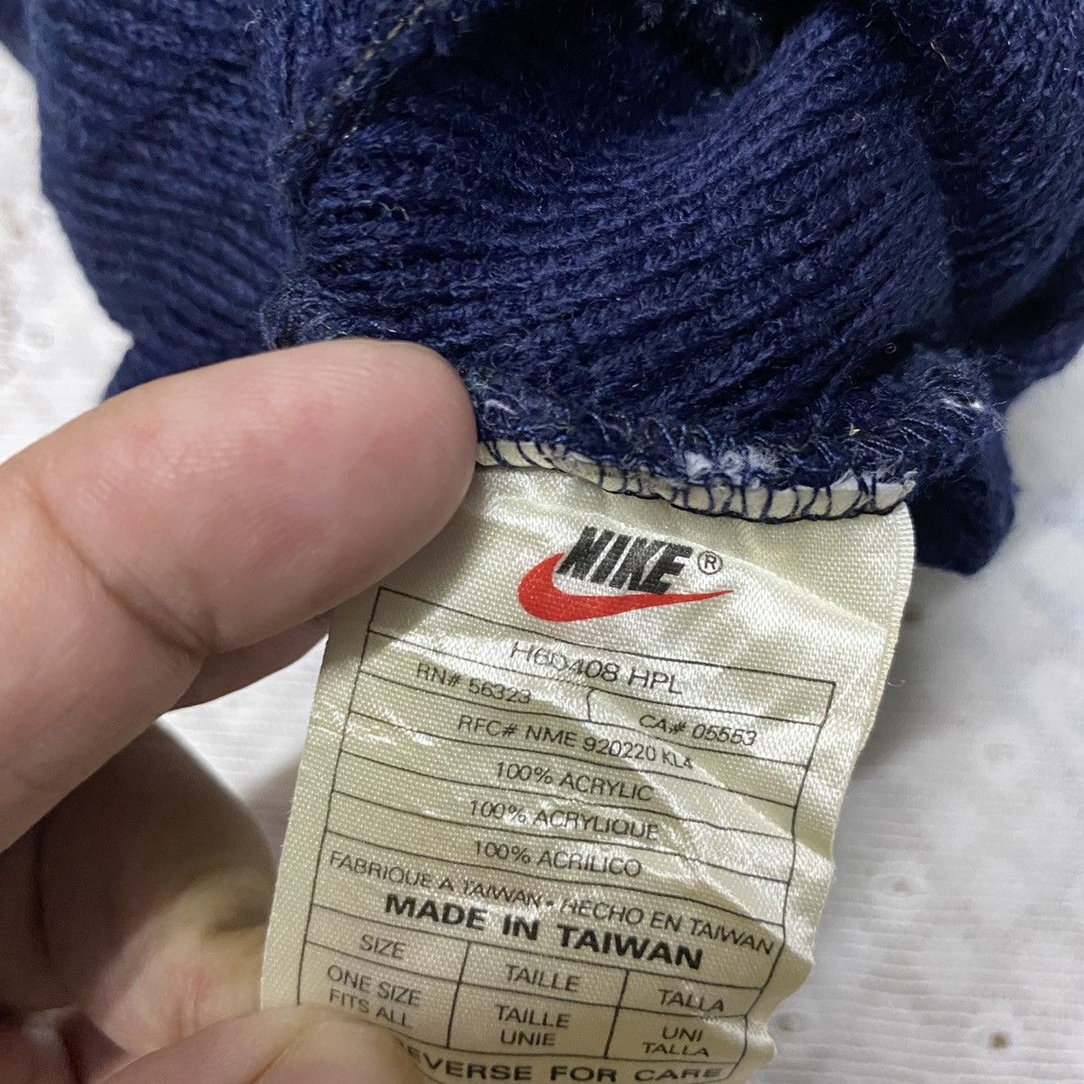 Nike Nike Swoosh Center Logo Embroidery Beanie Size ONE SIZE - 5 Thumbnail