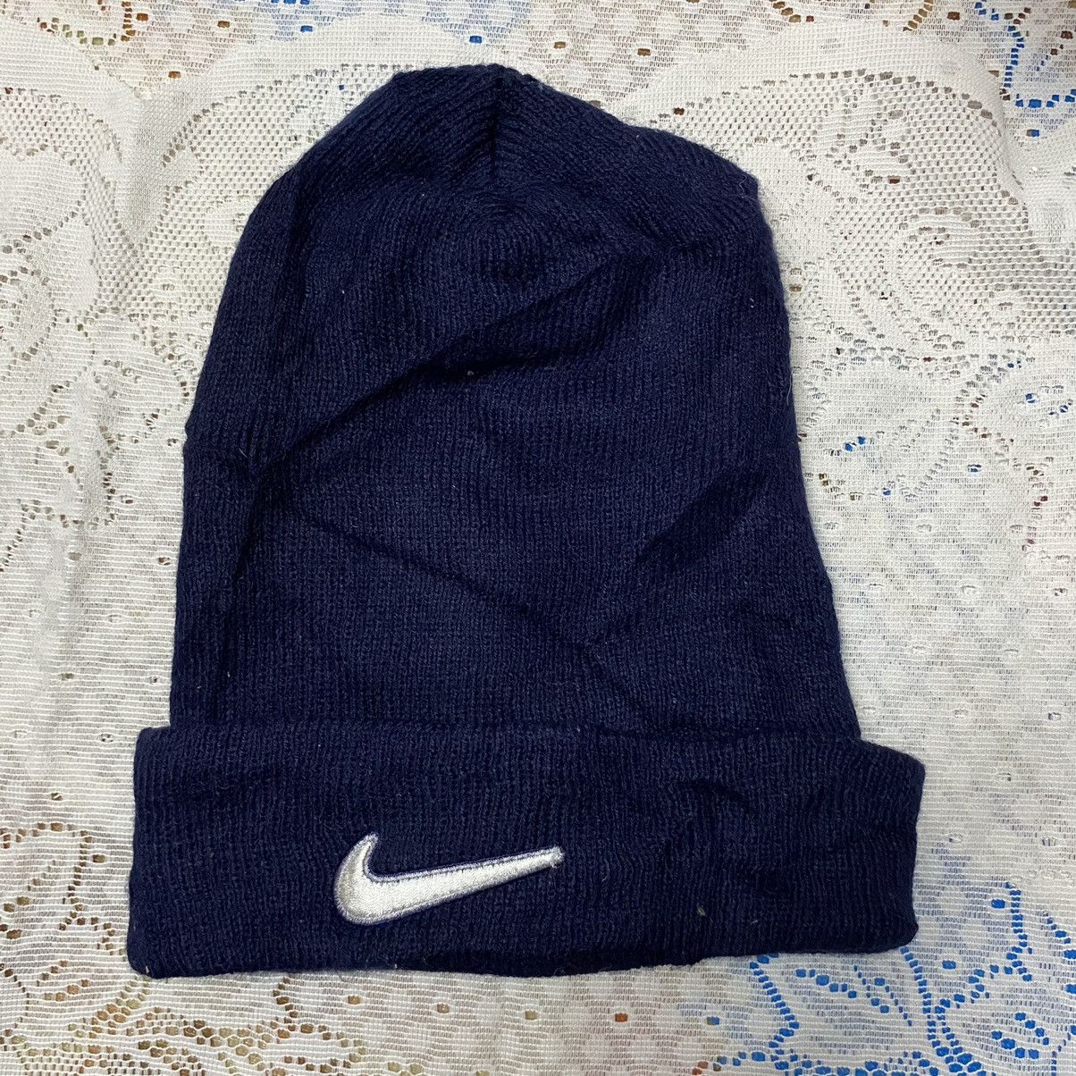 Nike Nike Swoosh Center Logo Embroidery Beanie Size ONE SIZE - 1 Thumbnail