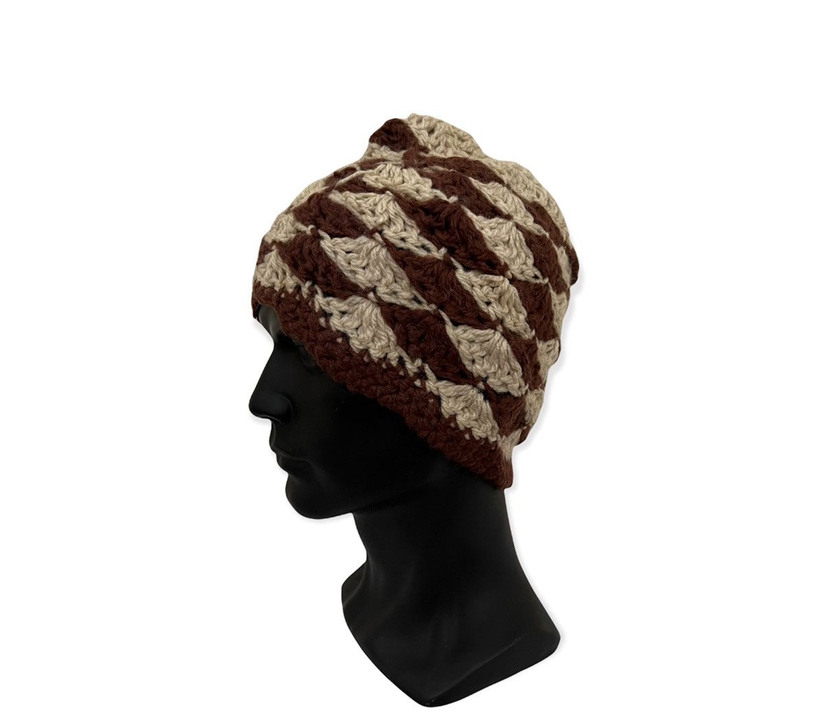Vintage Vintage Knit Beanie Hat Size ONE SIZE - 3 Thumbnail