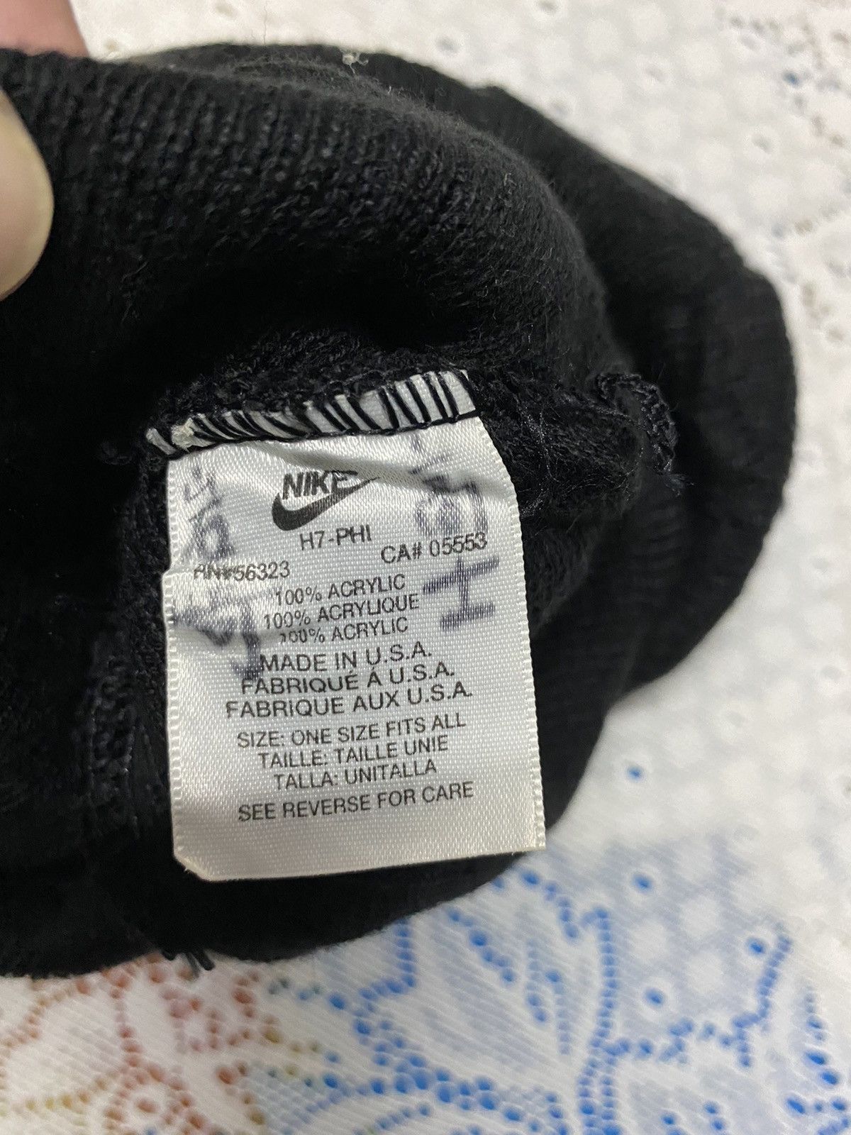 Nike Nike Swoosh Small Logo Embroidery Beanie Size ONE SIZE - 4 Thumbnail