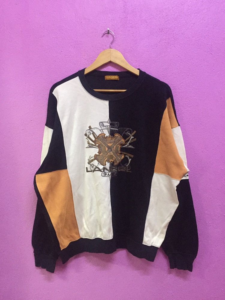 Lancel Vintage 90’s Lancel Paris Sweatshirts Size US L / EU 52-54 / 3 - 1 Thumbnail