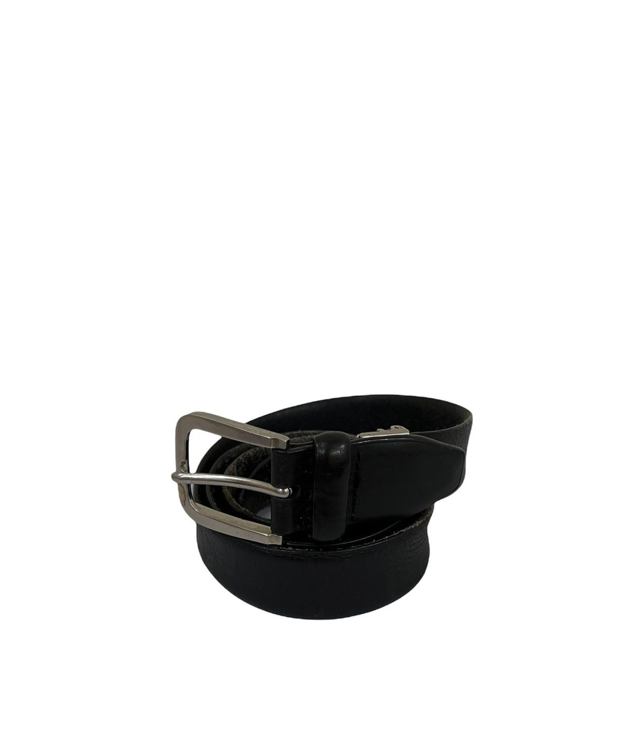 Vintage Leather Buckle Belt