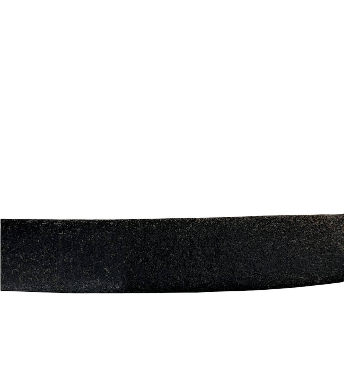 Leather × Vintage Vintage Leather Buckle Belt Size ONE SIZE - 4 Thumbnail