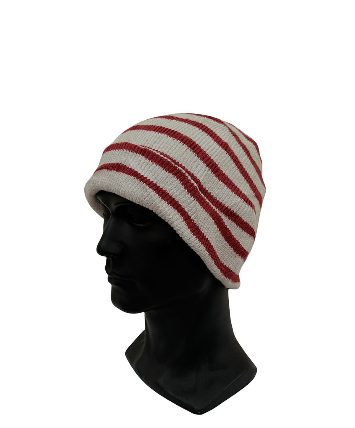vintage Striped Design Beanie Hat