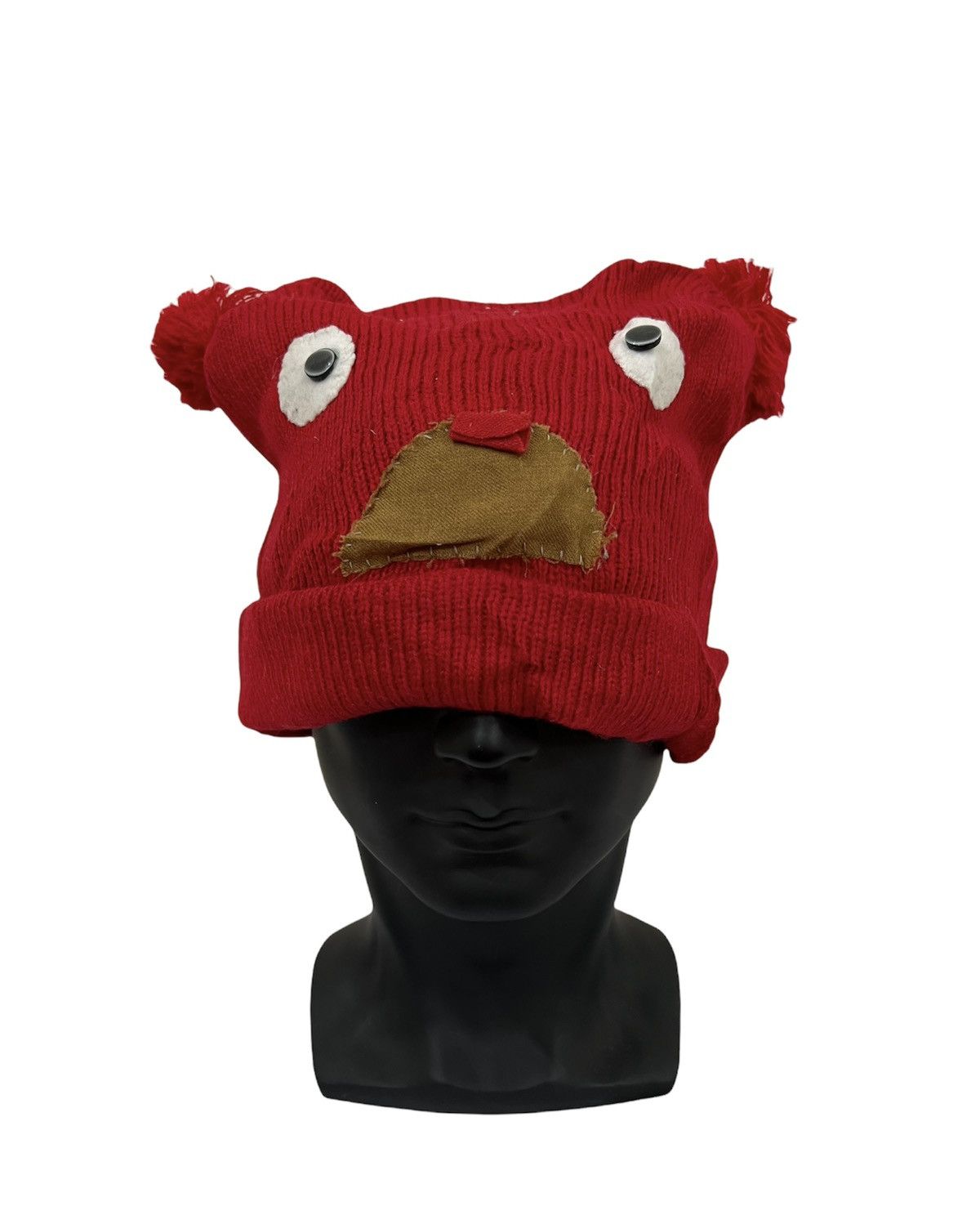 Japanese Brand Japanese Brand Bunny Horn Beanie Hat Size ONE SIZE - 1 Thumbnail