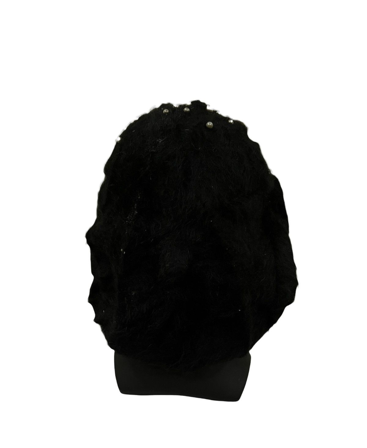 Other vintage Black Fur Beanie Hat Size ONE SIZE - 4 Thumbnail