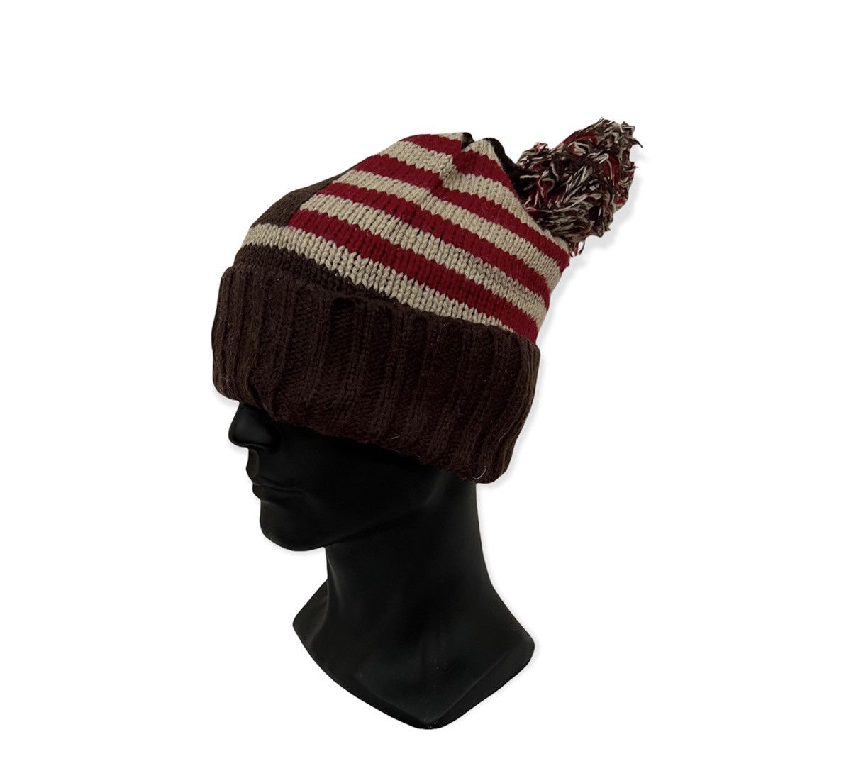 Vintage Vintage American Flag Beanie Hat Size ONE SIZE - 2 Thumbnail