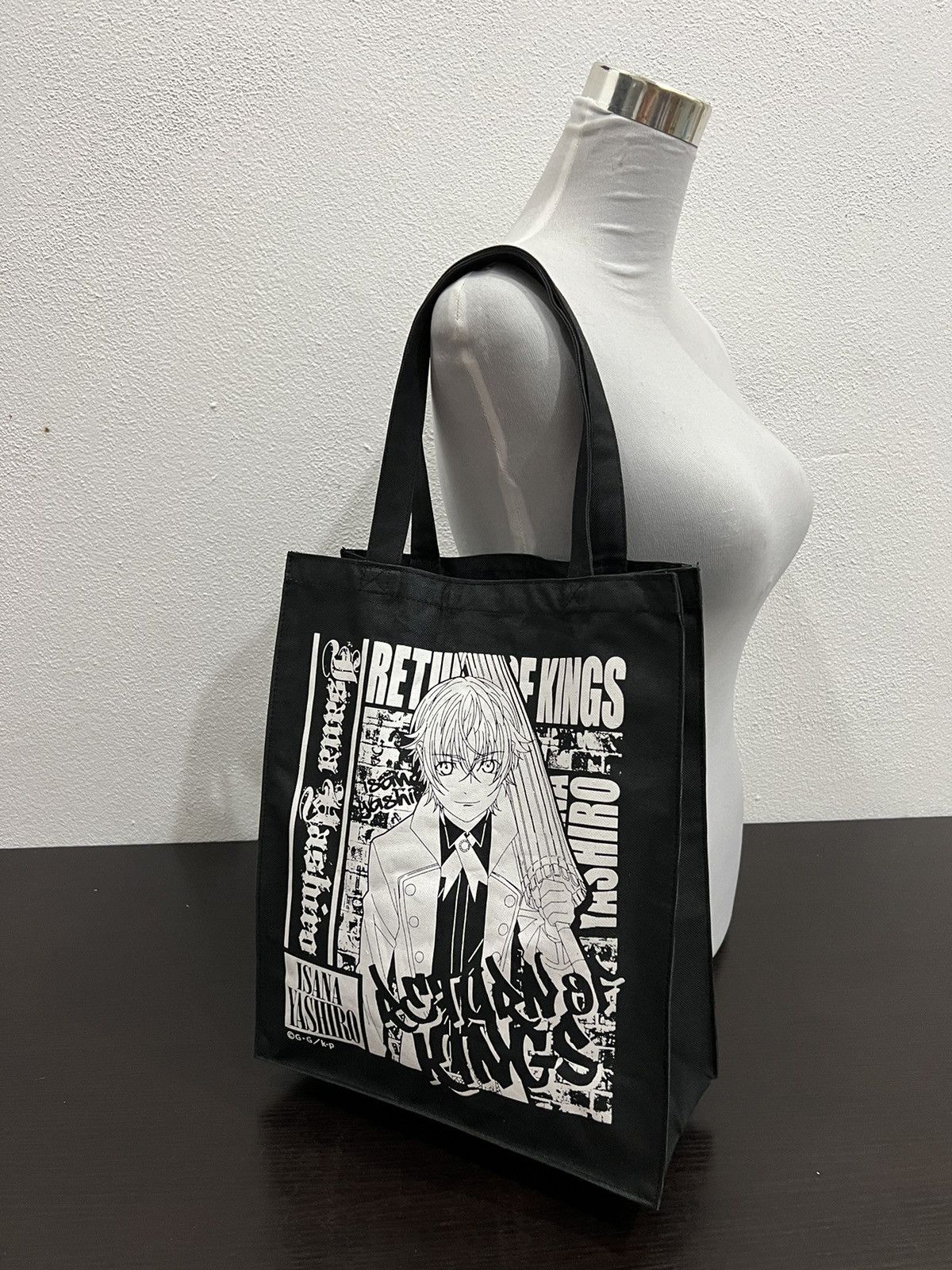 Cartoon Network Japanese Anime Cartoon Tote Bag Size ONE SIZE - 2 Thumbnail