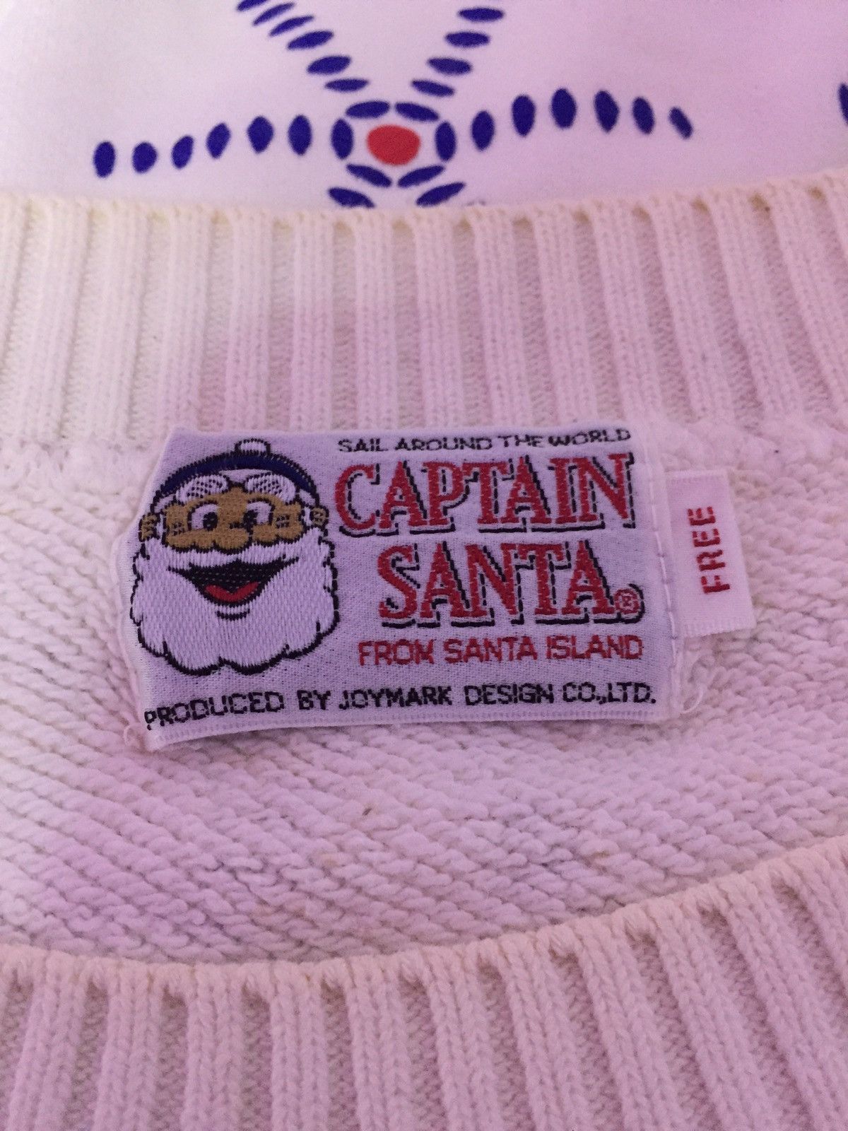 Vintage Vintage 90’s Captain Santa Sweatshirts Size US L / EU 52-54 / 3 - 3 Thumbnail
