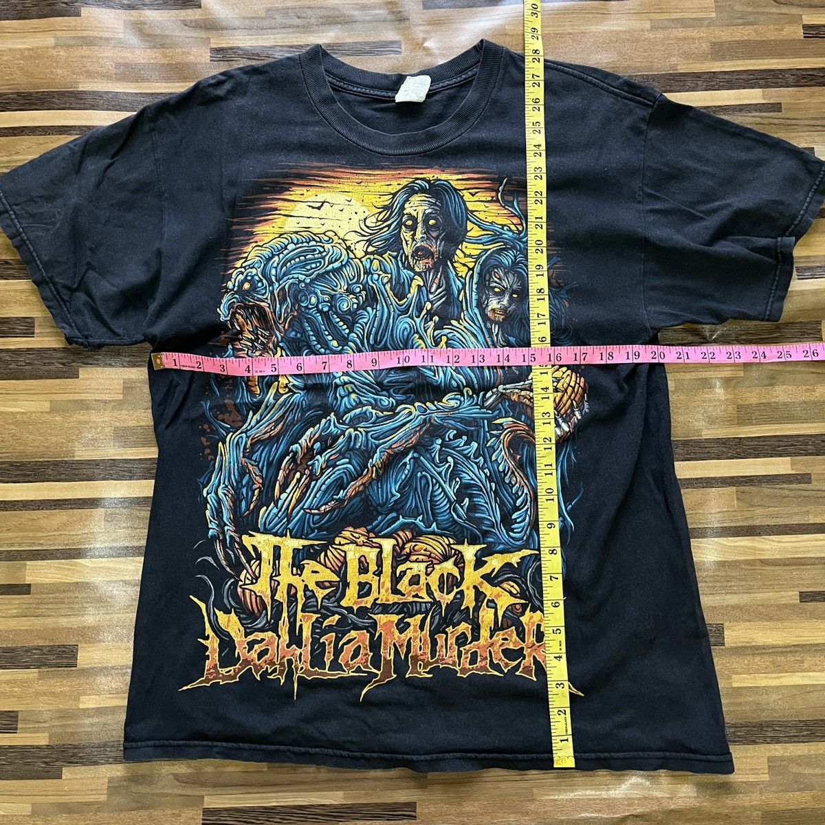 Band Tees × Vintage Vintage Y2K The Black Dahlia Murder Band Tees Size US L / EU 52-54 / 3 - 4 Thumbnail