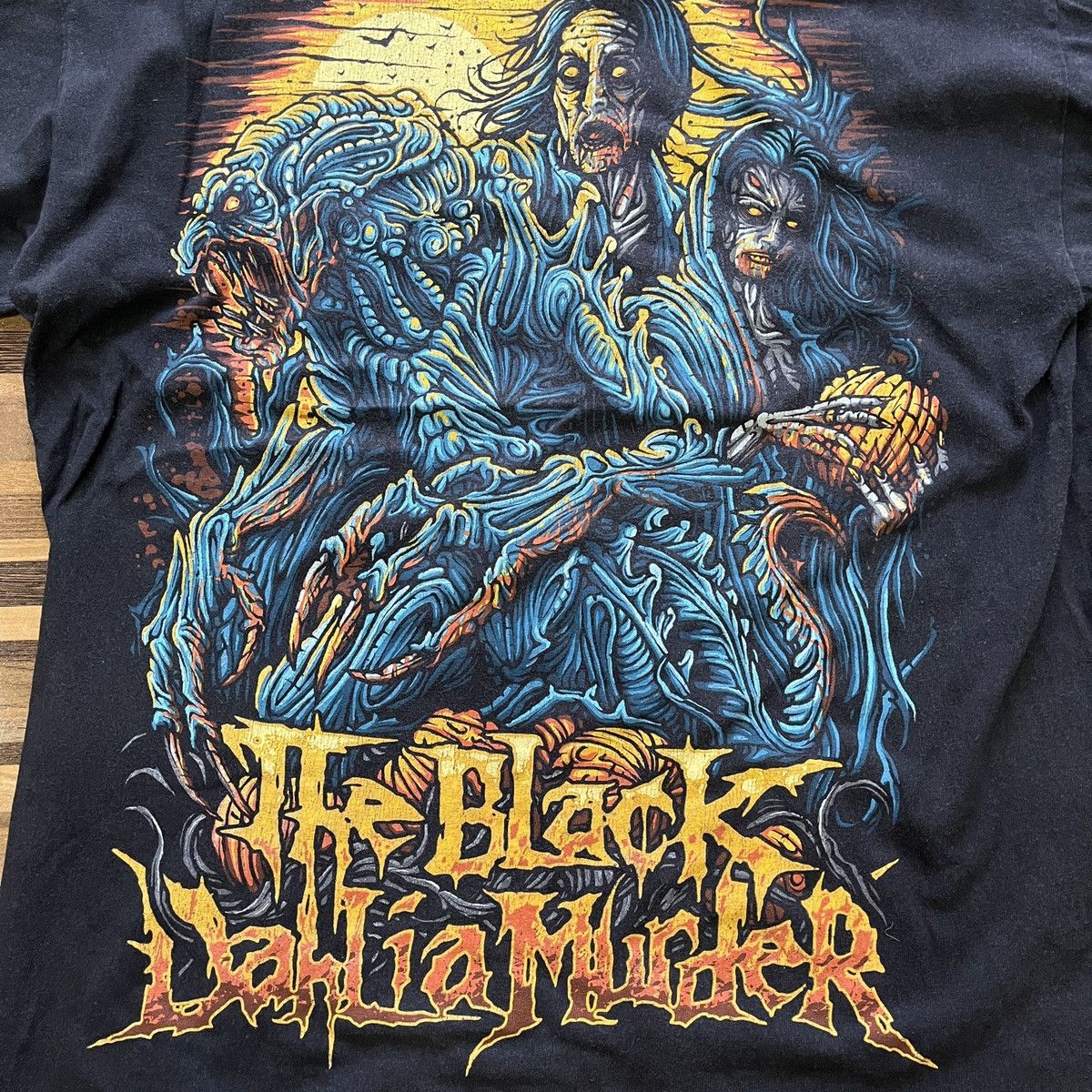 Band Tees × Vintage Vintage Y2K The Black Dahlia Murder Band Tees Size US L / EU 52-54 / 3 - 8 Thumbnail