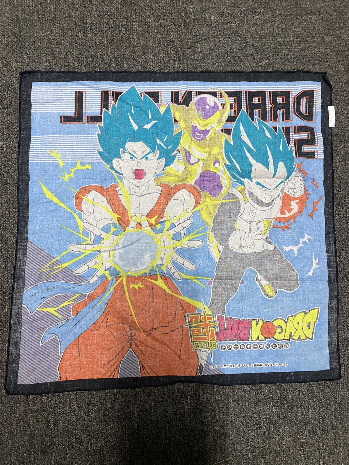 Anime × Japanese Brand × Vintage Dragon Ball SUPER Handkerchief / Bandana / Nekcerchief Size ONE SIZE - 5 Thumbnail