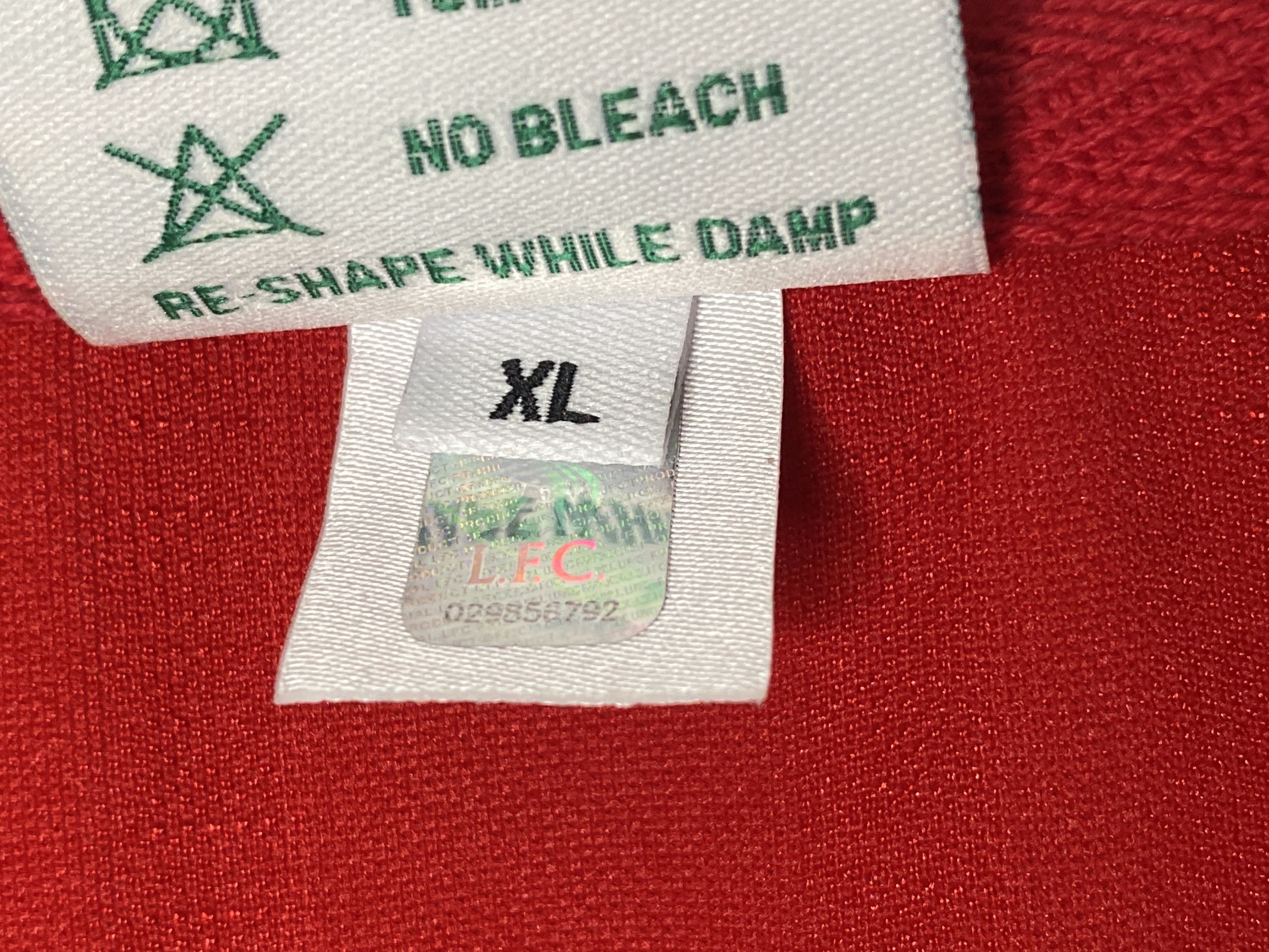 UEFA LIVERPOOL 1985 RETRO REPLICAS FOOTBALL SHIRT SOCCER JERSEY Size US XL / EU 56 / 4 - 6 Thumbnail