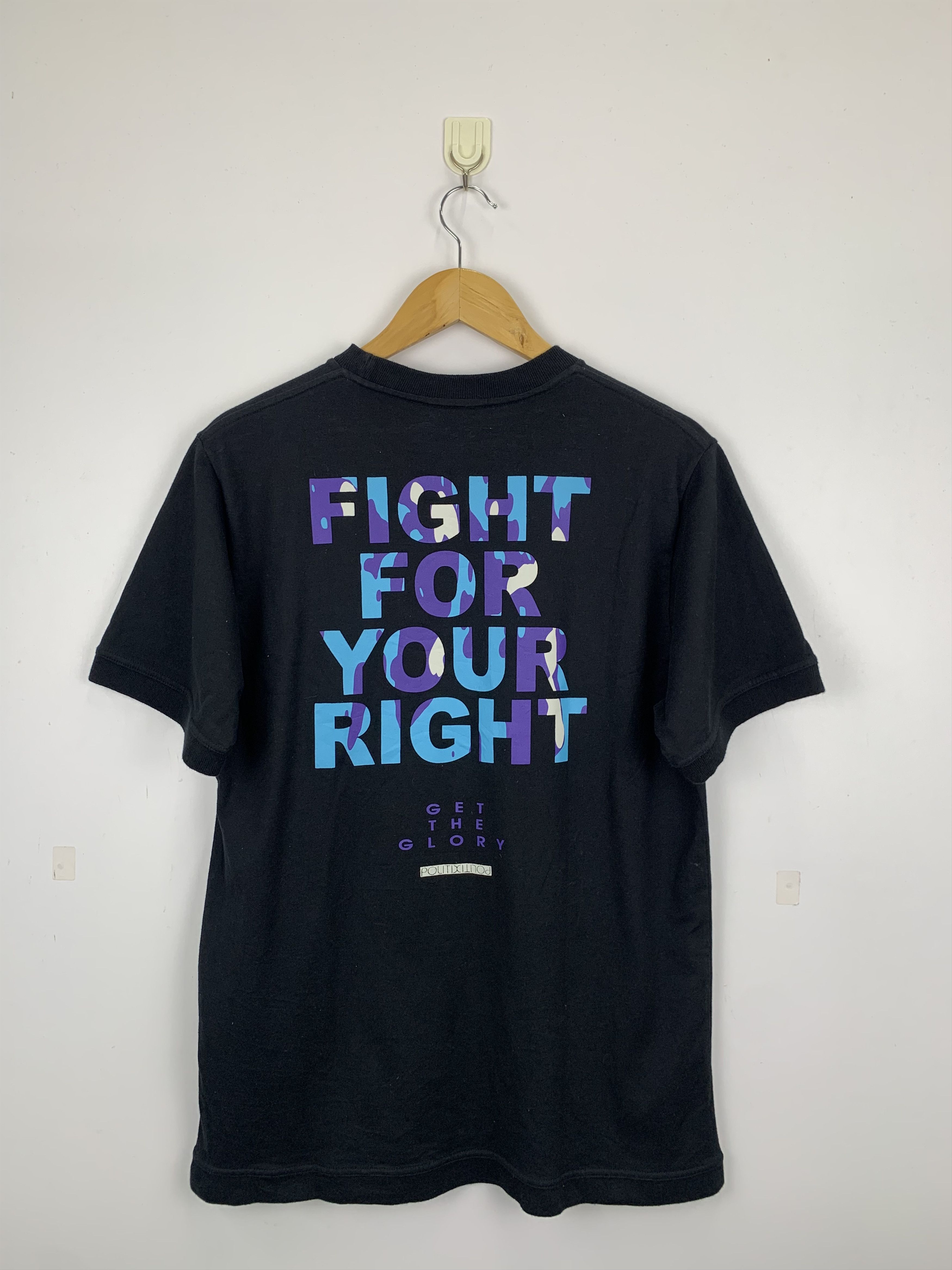 Other Vintage Politix Fight For Your Right Tee TA0030 Size US M / EU 48-50 / 2 - 1 Thumbnail