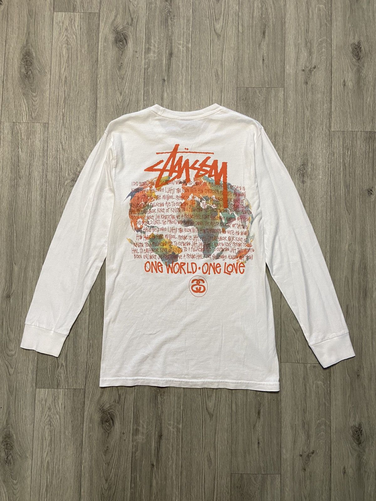 Stussy long sleeve t shirt / tee
