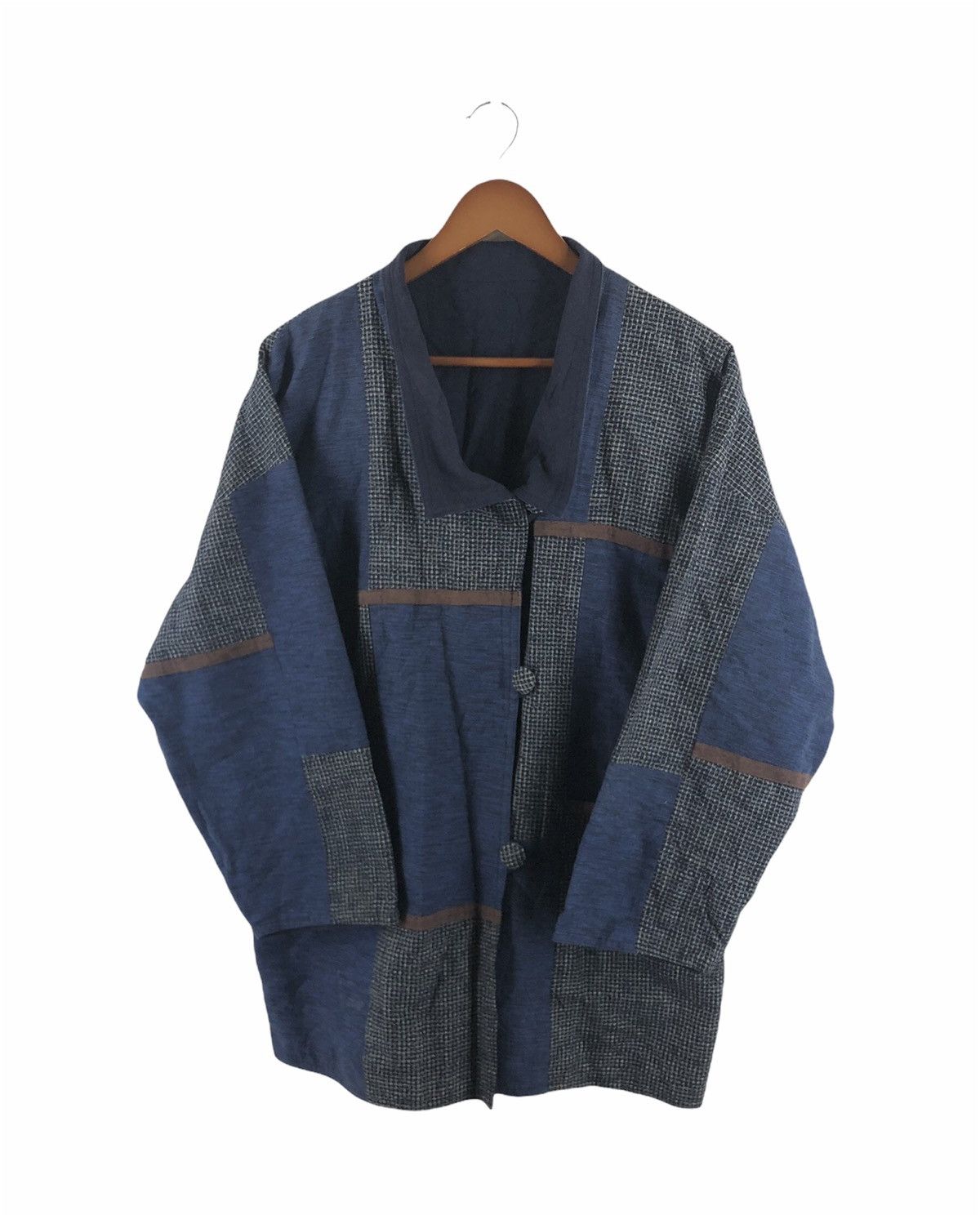 Vintage Japanese Patchwork Design Jacket