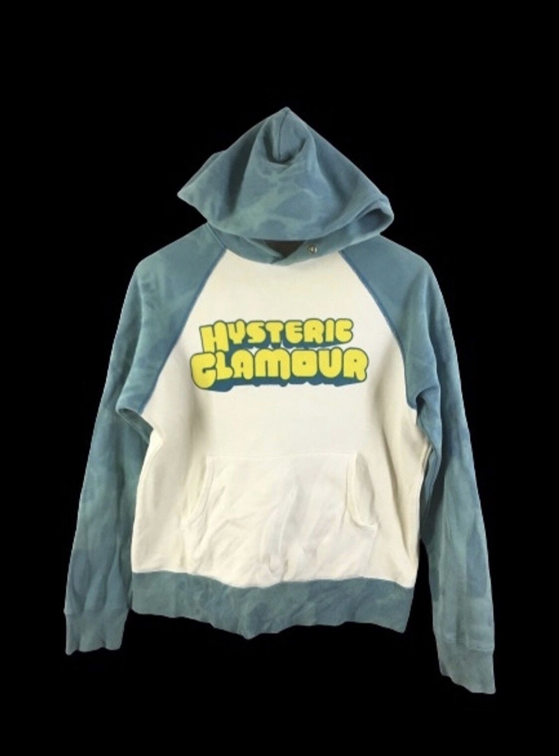 Hysteric Glamour Vintage Hysteric Glamour Spell Out Acid Wash Hoodie Size US M / EU 48-50 / 2 - 2 Thumbnail