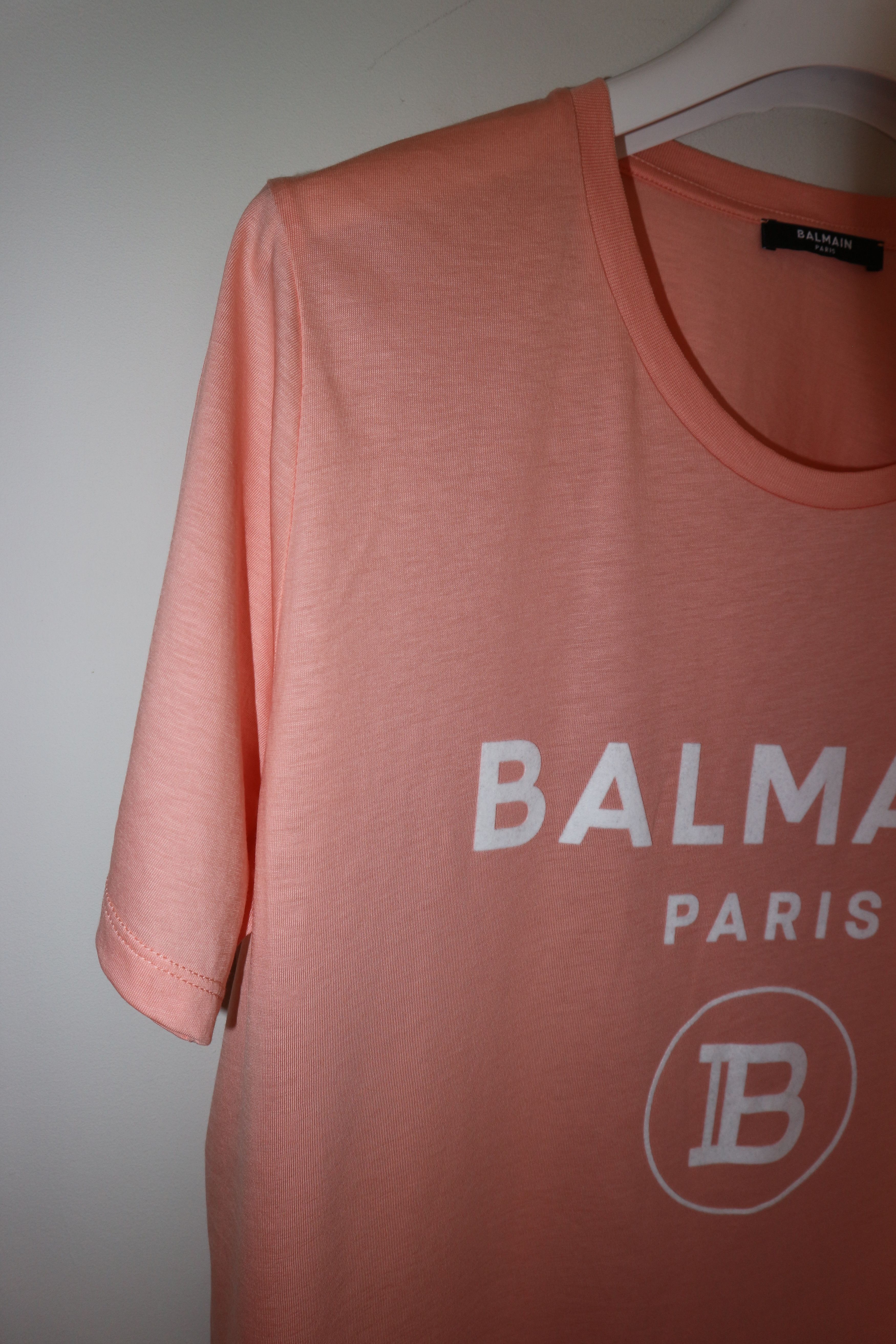 Balmain Flock print tshirt Size M / US 6-8 / IT 42-44 - 4 Thumbnail