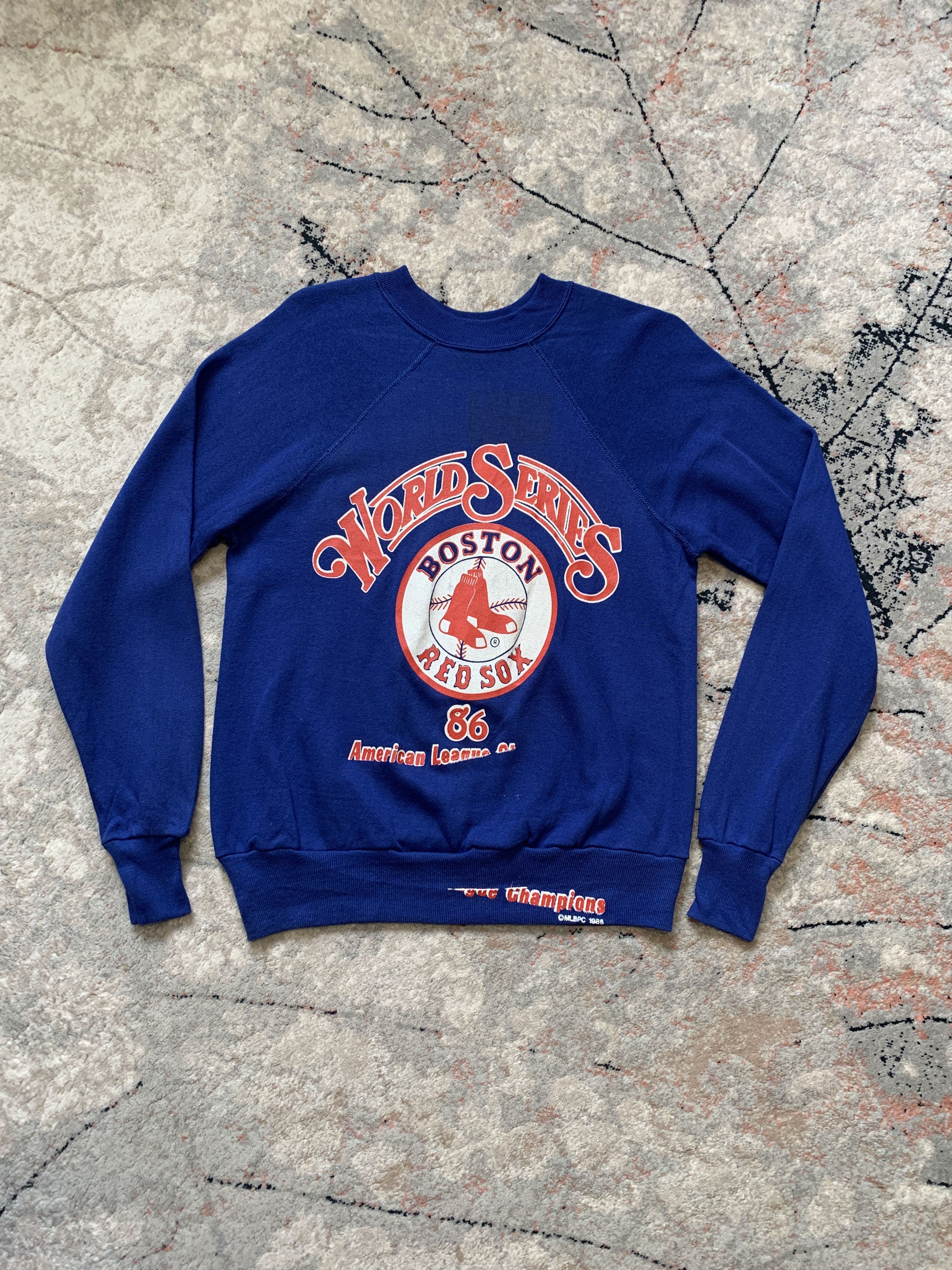 MLB × Vintage Vintage Boston Red Sox MLB 1986 Sweatshirt Size US M / EU 48-50 / 2 - 2 Thumbnail