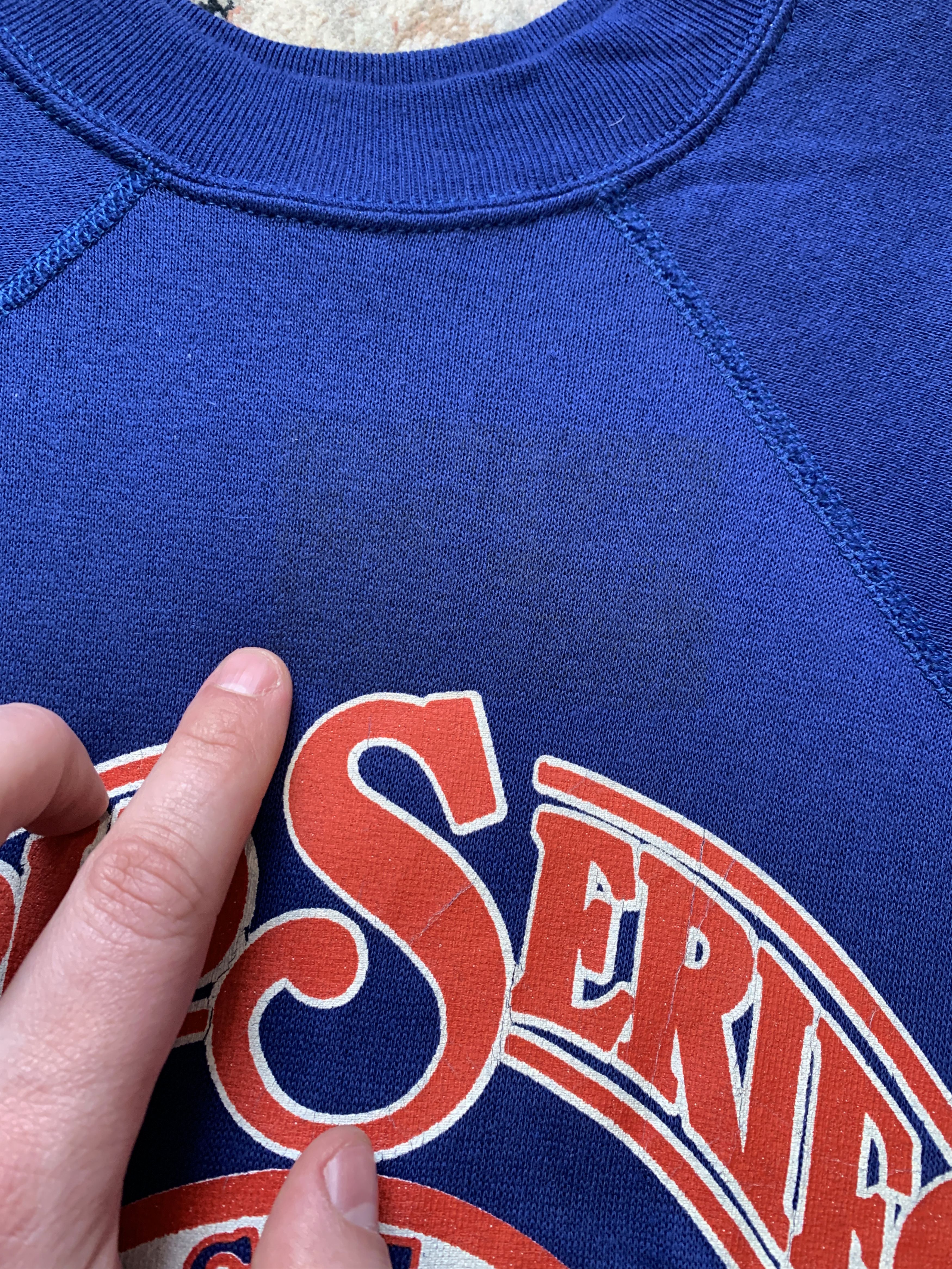 MLB × Vintage Vintage Boston Red Sox MLB 1986 Sweatshirt Size US M / EU 48-50 / 2 - 7 Thumbnail