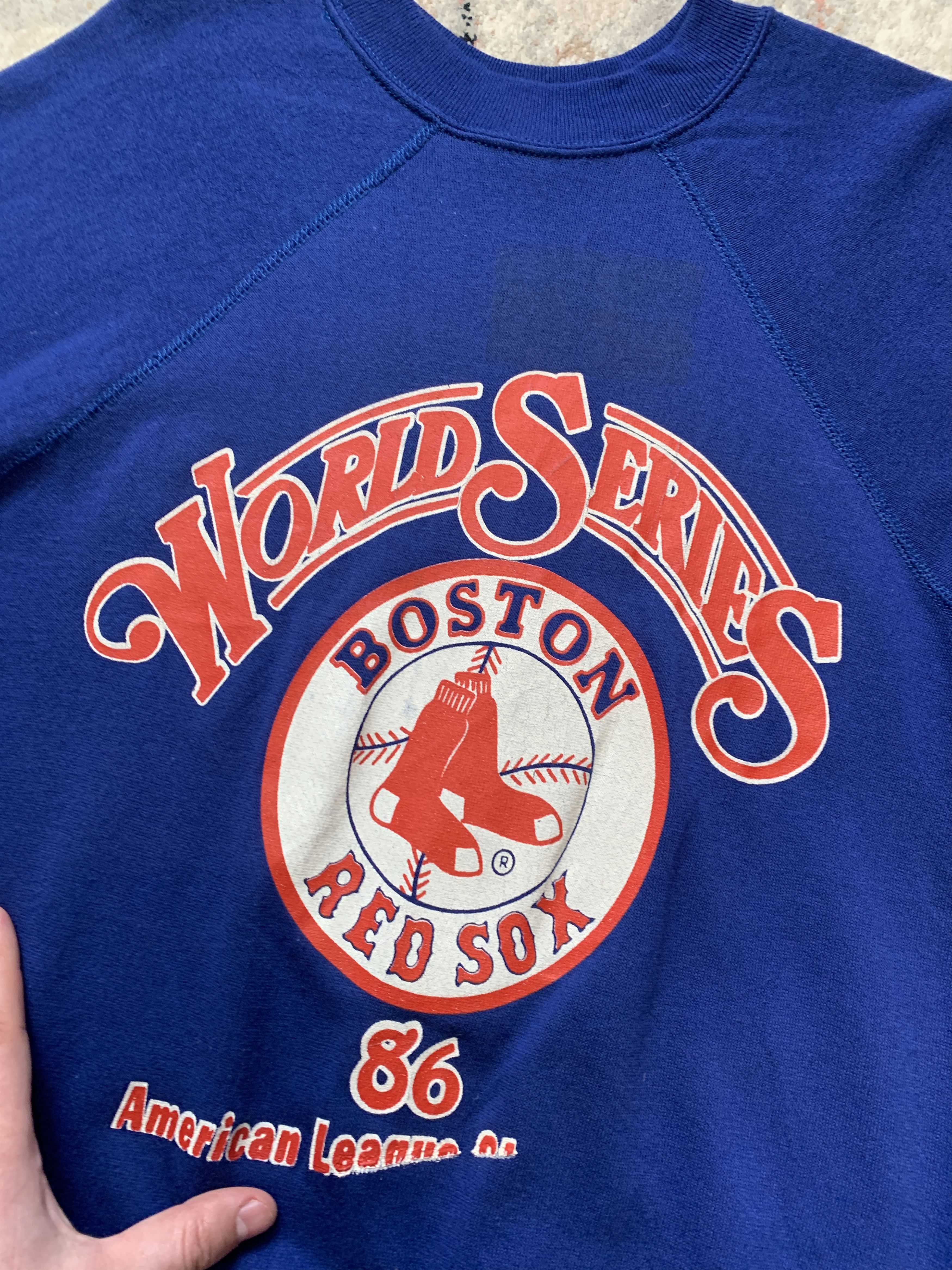 MLB × Vintage Vintage Boston Red Sox MLB 1986 Sweatshirt Size US M / EU 48-50 / 2 - 6 Thumbnail