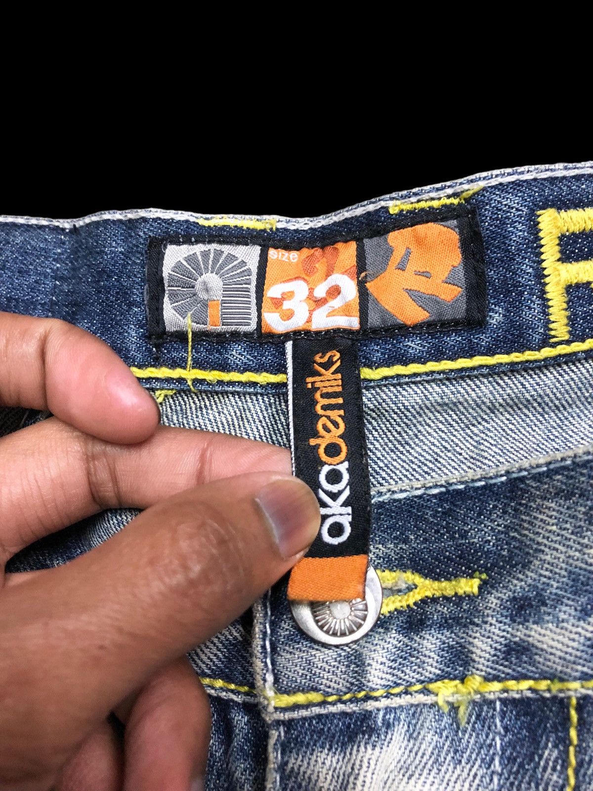 Akademiks BAGGY LOOSE RUSTY DENIM BY AKADEMIKS Size US 32 / EU 48 - 8 Thumbnail