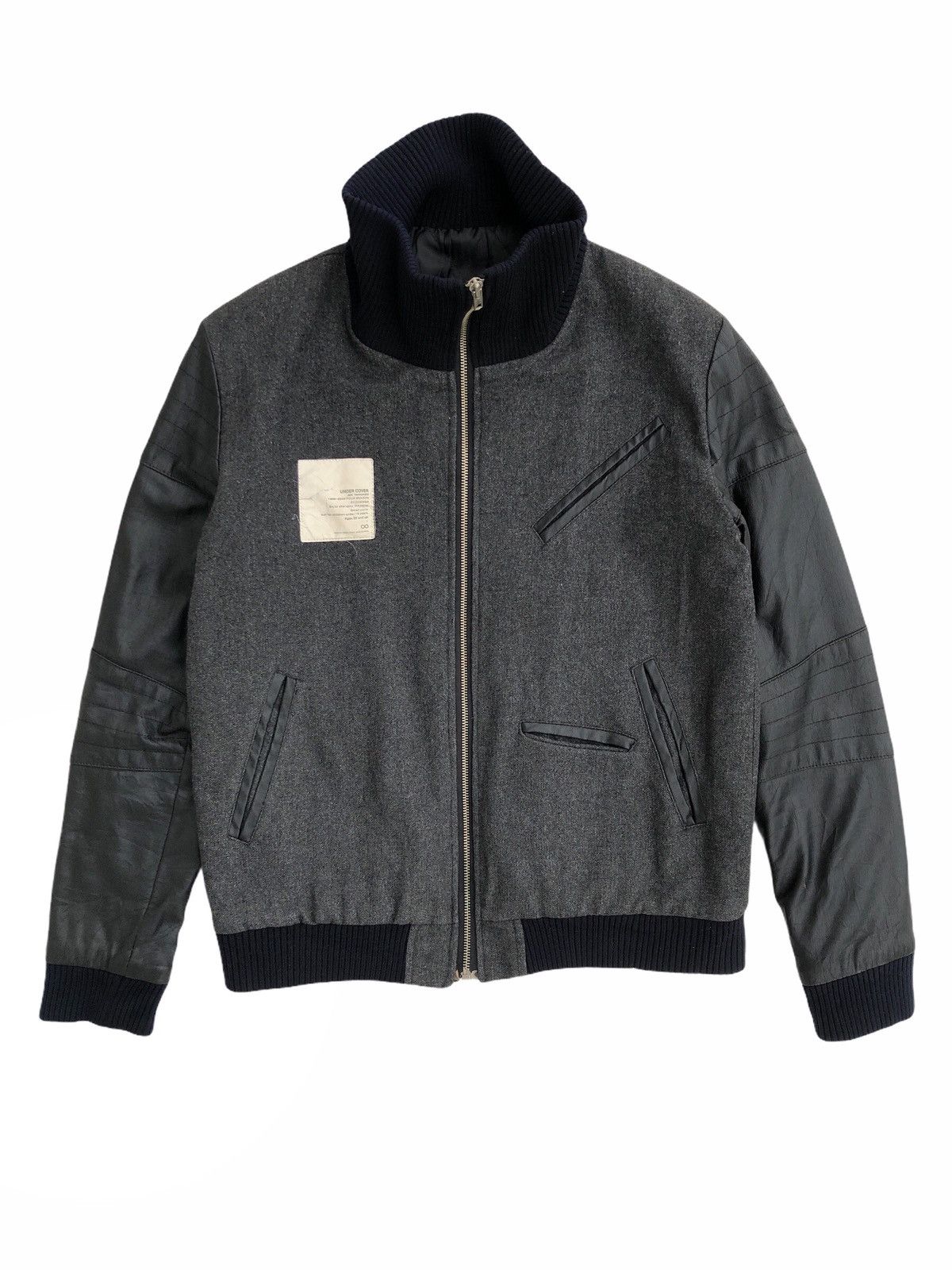 Jun Takahashi × Undercover Undercover Jun Takahashi Hybrid Faux Leather Arm Front Tag Size US S / EU 44-46 / 1 - 1 Thumbnail