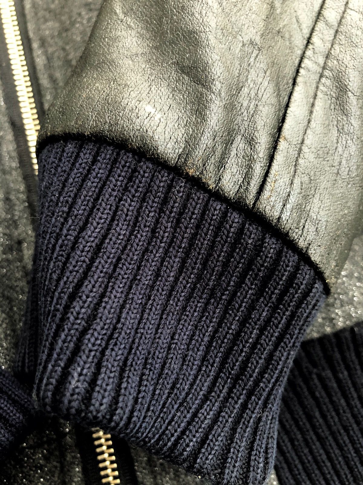 Jun Takahashi × Undercover Undercover Jun Takahashi Hybrid Faux Leather Arm Front Tag Size US S / EU 44-46 / 1 - 7 Thumbnail