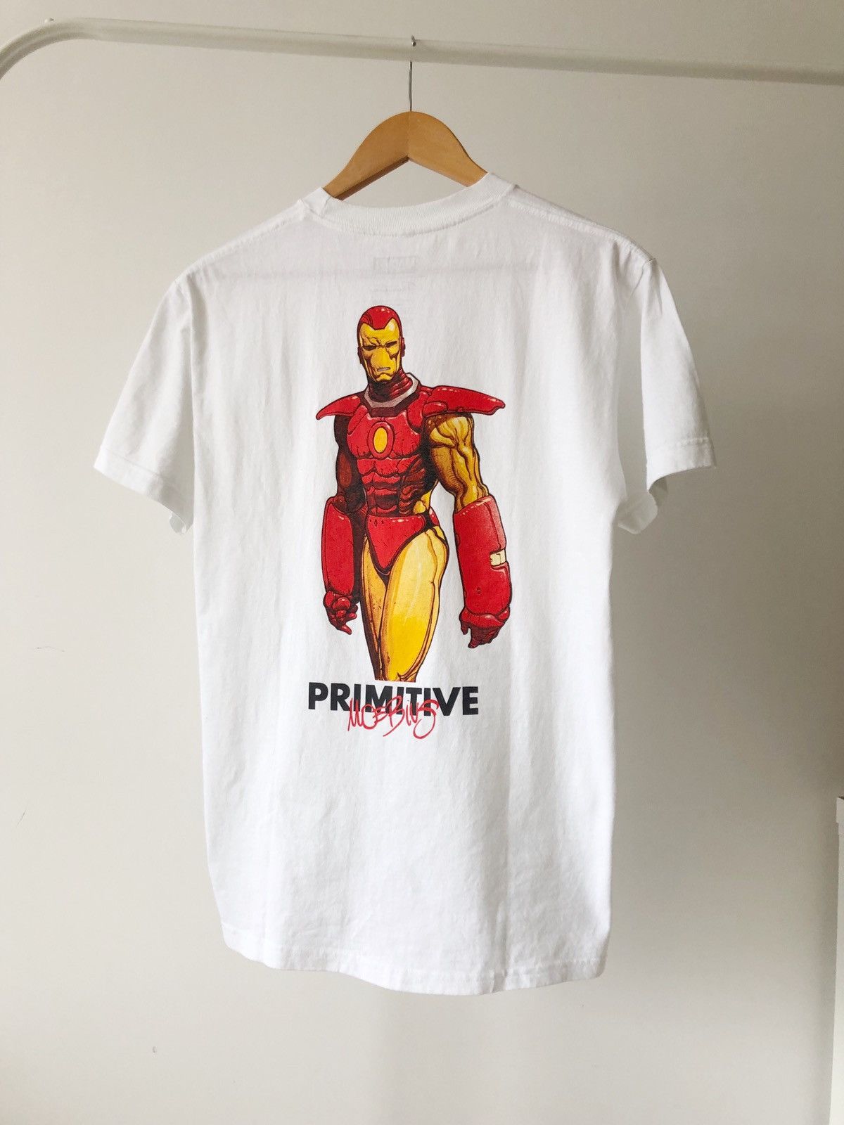 Marvel Comics Primitive x Moebius Marvel Iron Man t shirt Size US M / EU 48-50 / 2 - 1 Thumbnail