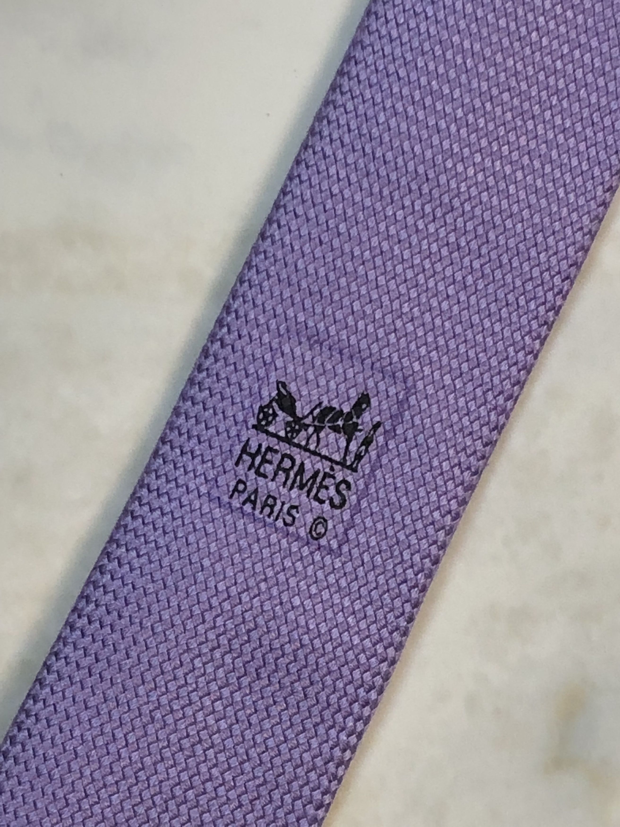 Hermes Hermes Silk Tie Size ONE SIZE - 4 Thumbnail