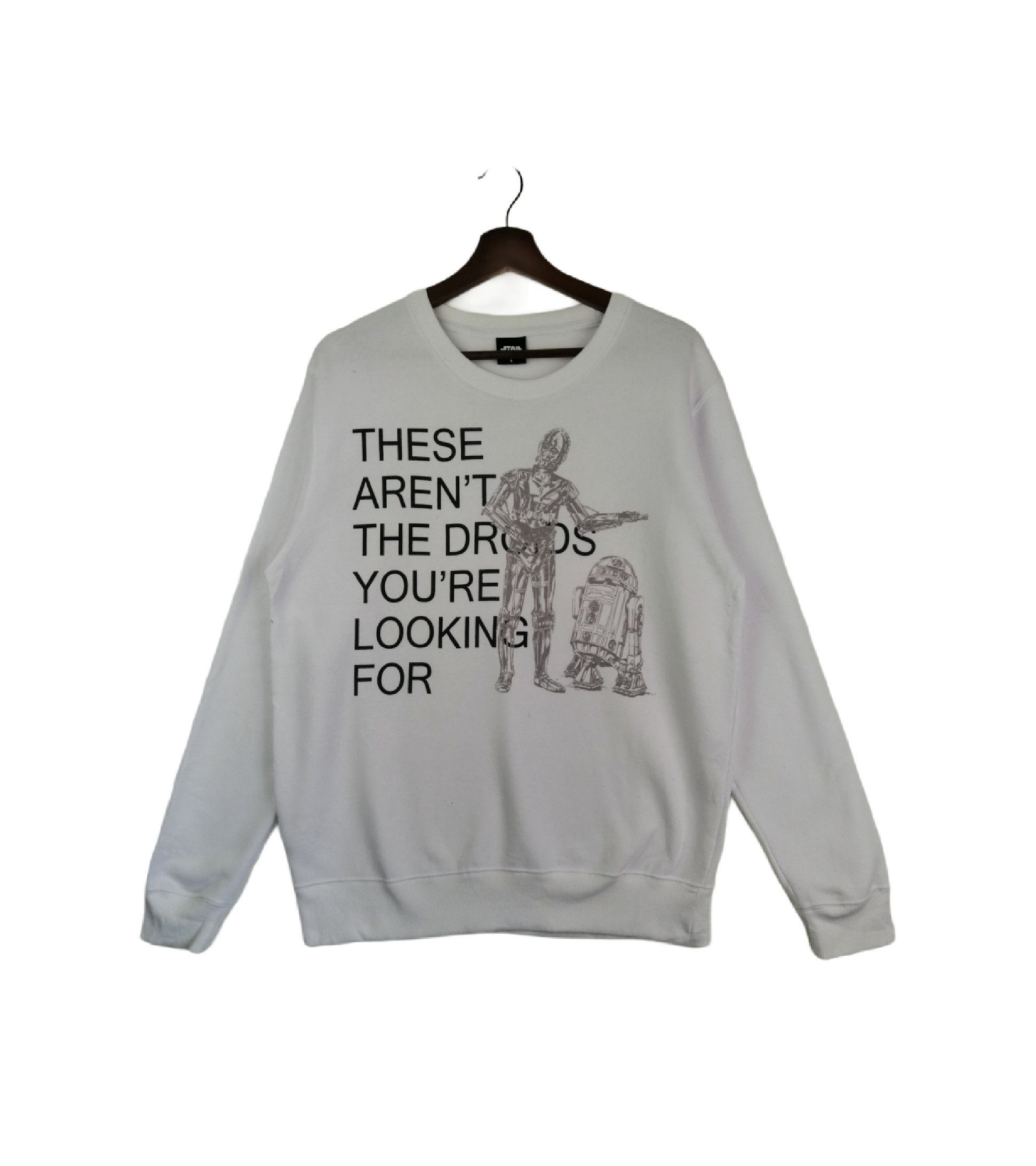 Star Wars × Vintage Star Wars Lucasfilm Big Logo Pullover Sweatshirt Crewneck Size US L / EU 52-54 / 3 - 1 Thumbnail
