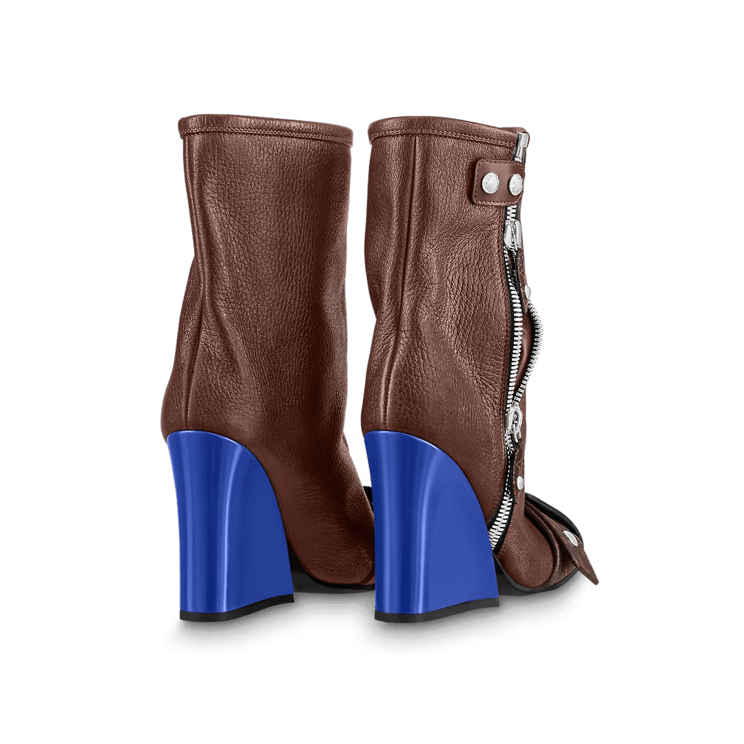 Louis Vuitton Patti Wedge Half Boots Grailed