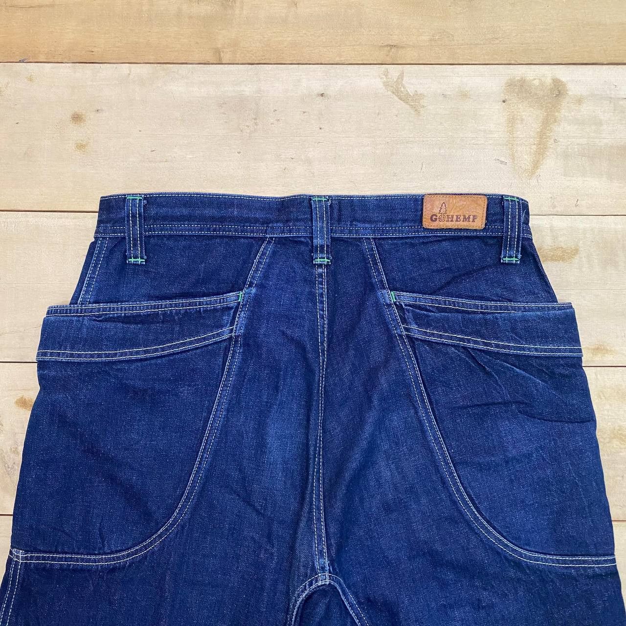 Japanese Brand X409 JAPAN GOHEMP X LET IT FLOW MONKEY PANTS Size US 34 / EU 50 - 4 Thumbnail