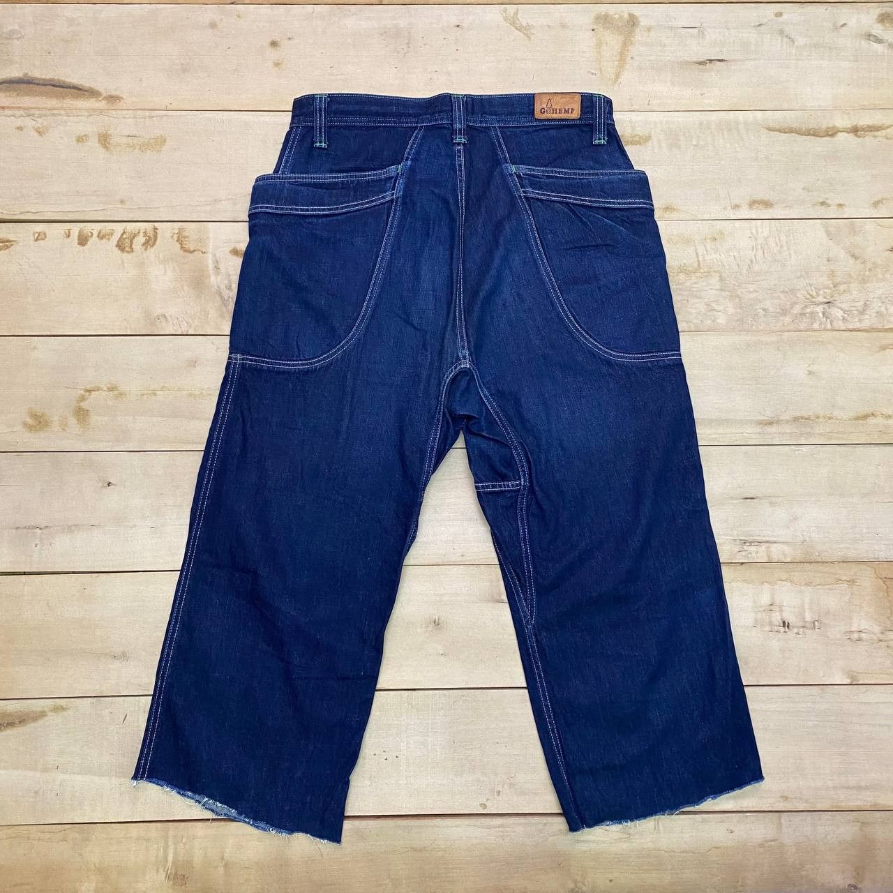 Japanese Brand X409 JAPAN GOHEMP X LET IT FLOW MONKEY PANTS Size US 34 / EU 50 - 3 Thumbnail