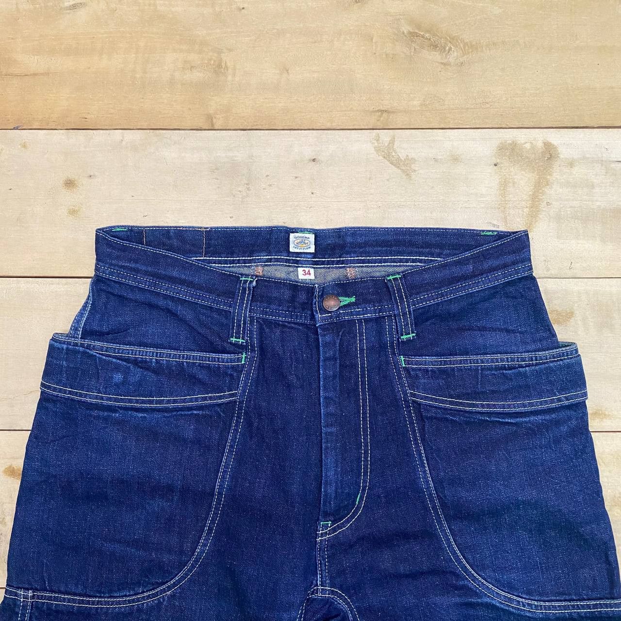 Japanese Brand X409 JAPAN GOHEMP X LET IT FLOW MONKEY PANTS Size US 34 / EU 50 - 2 Thumbnail