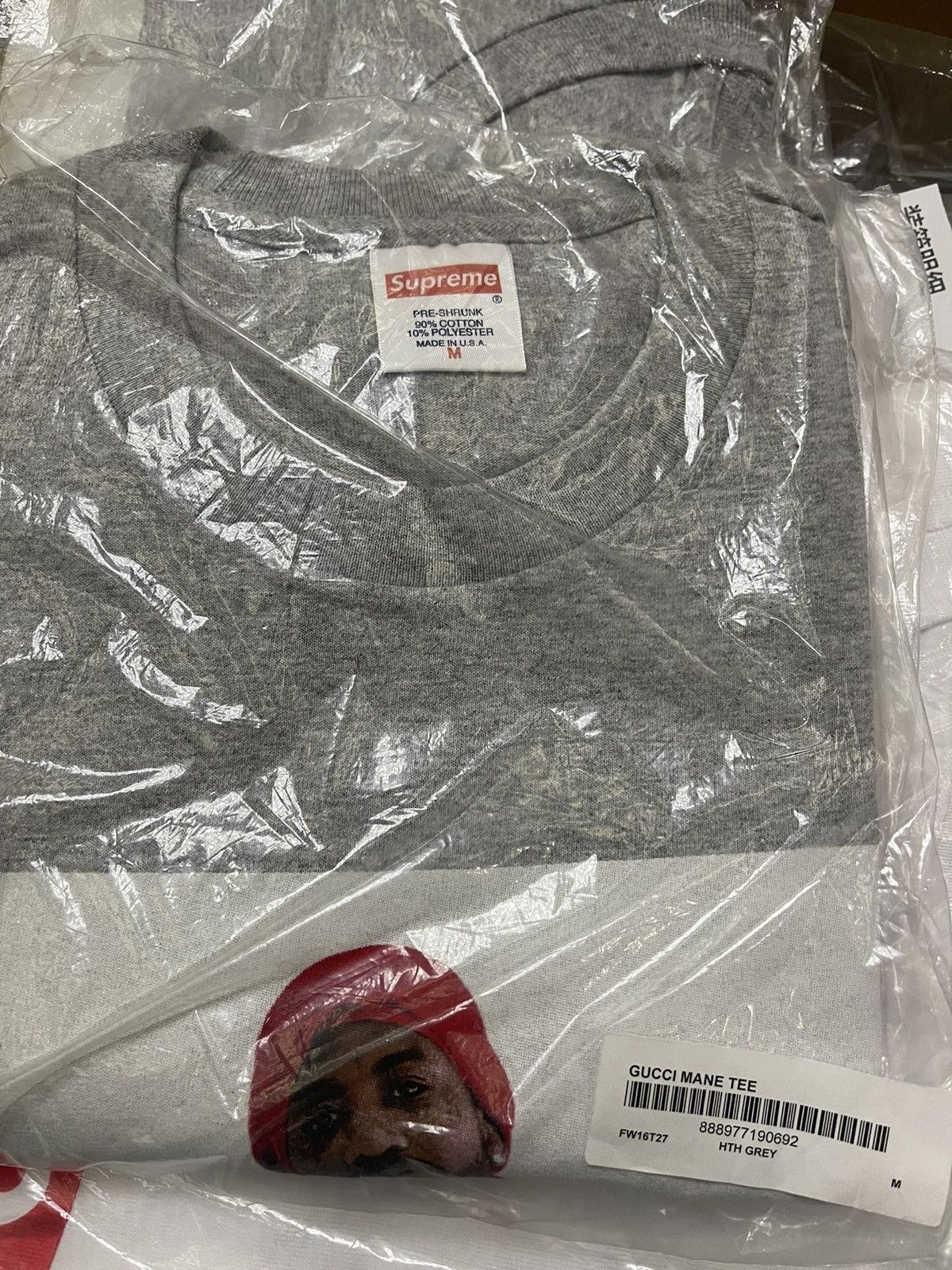 Supreme Supreme Gucci mane photo tee Size US M / EU 48-50 / 2 - 2 Thumbnail
