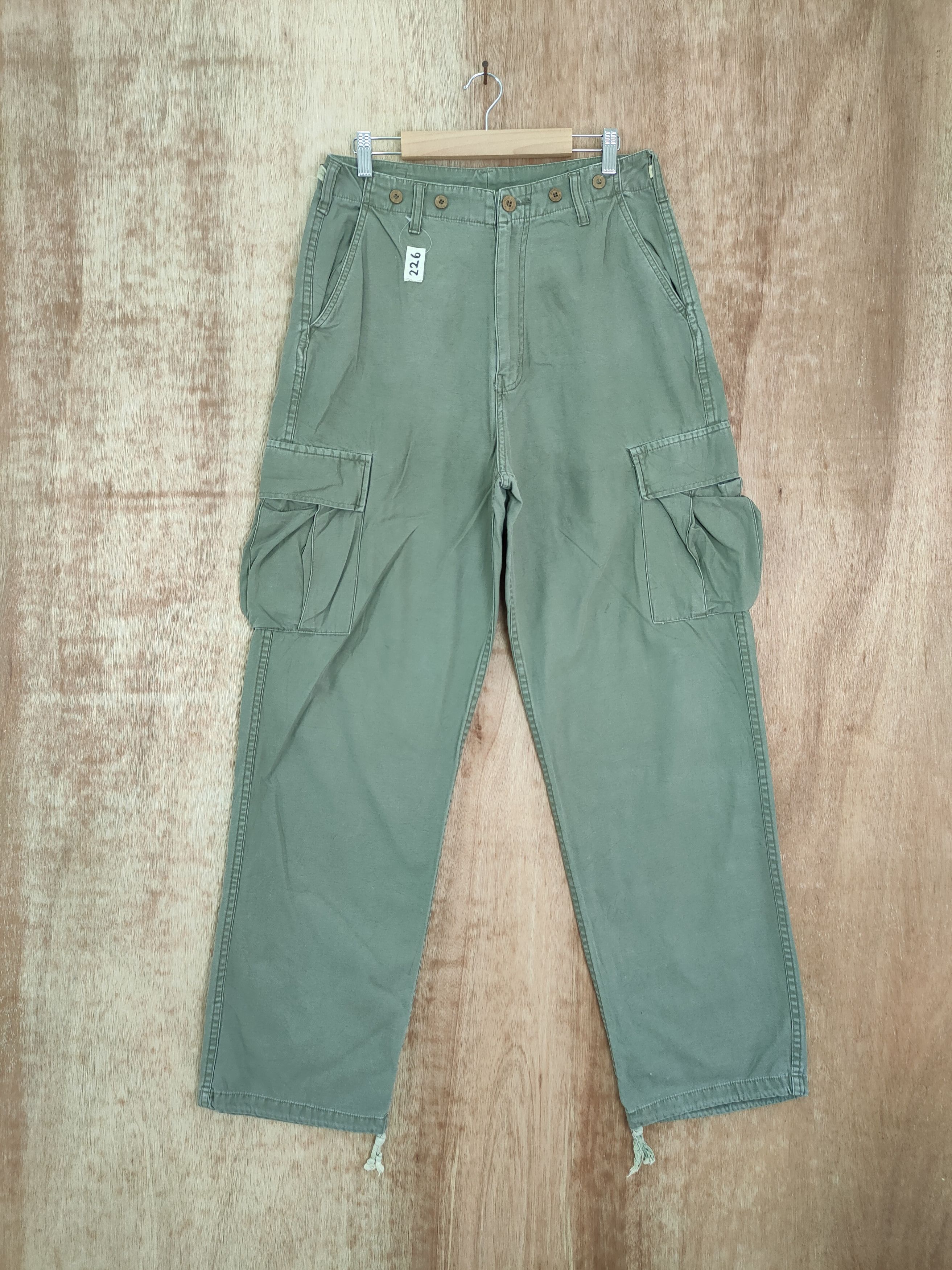Vintage DL Military vintage army tactical cargo pants #226 Size US 30 / EU 46 - 1 Thumbnail