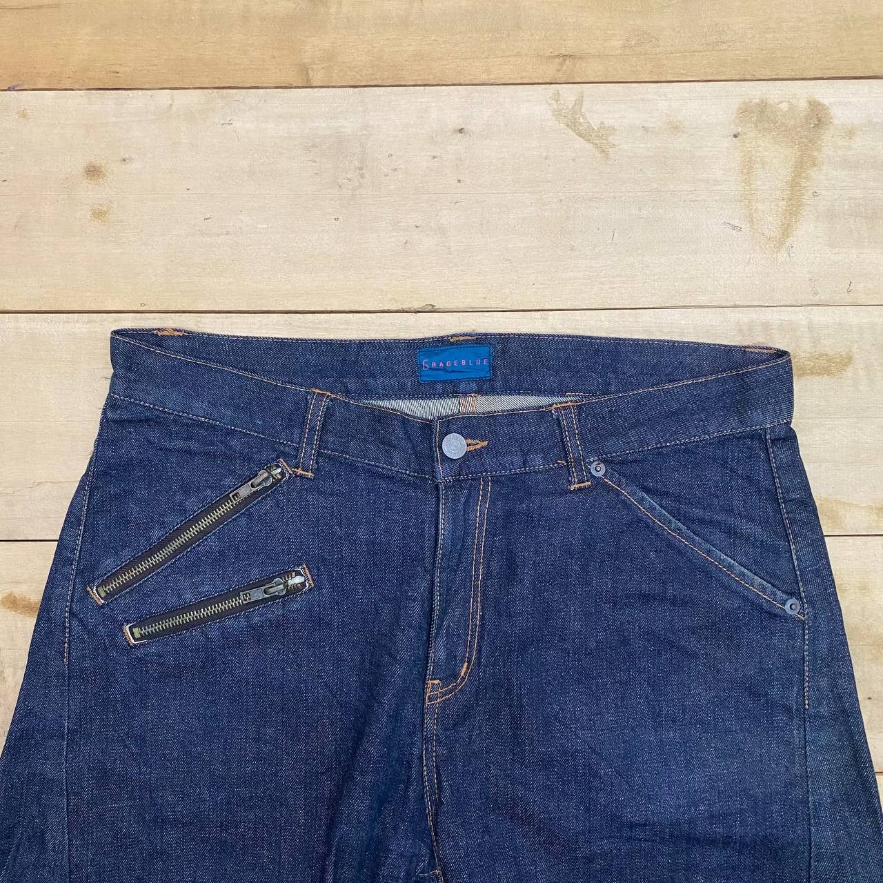 Japanese Brand × RAGEBLUE X413 JAPAN RAGEBLUE ZIPPER PUNK DENIM Size US 36 / EU 52 - 2 Thumbnail
