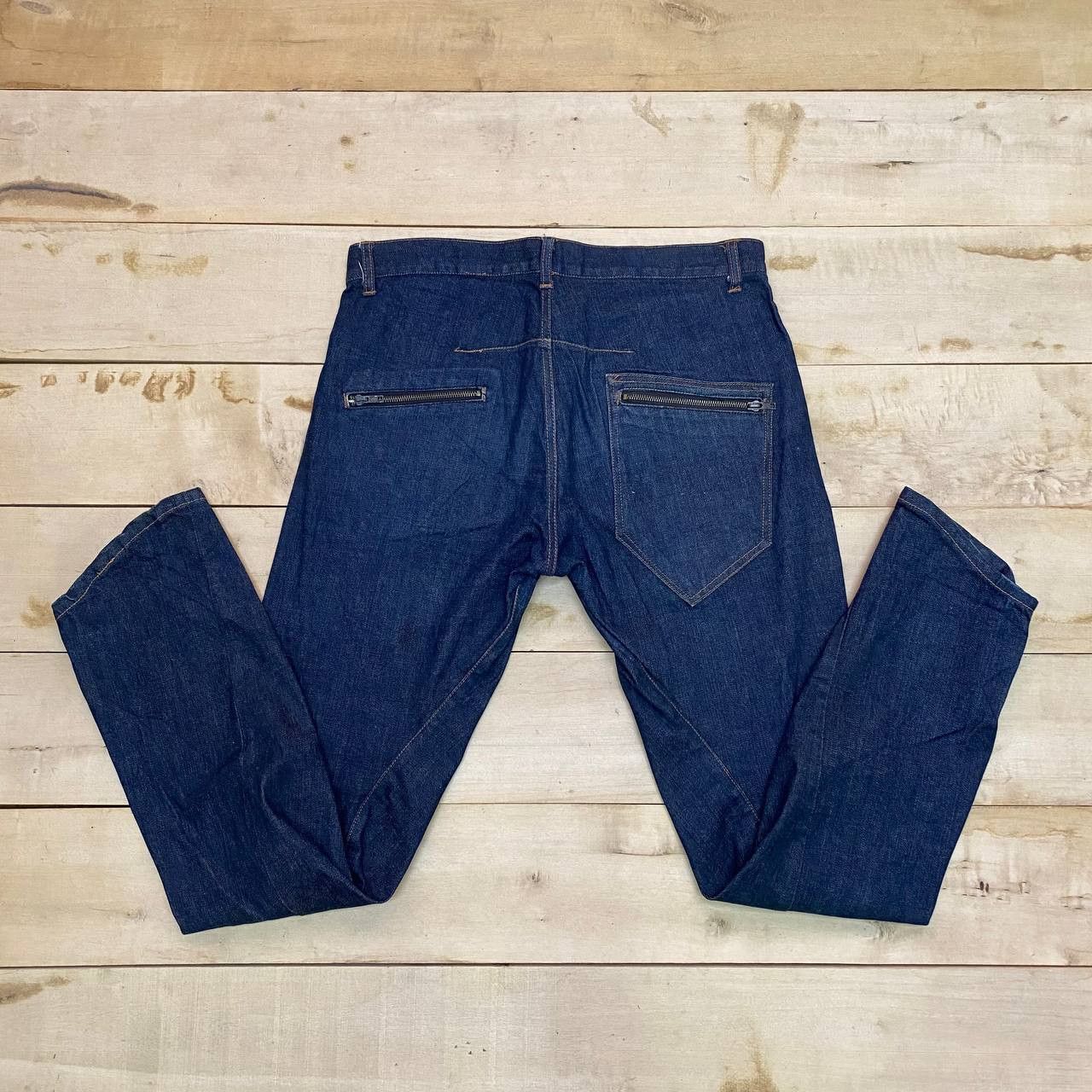 Japanese Brand × RAGEBLUE X413 JAPAN RAGEBLUE ZIPPER PUNK DENIM Size US 36 / EU 52 - 3 Thumbnail