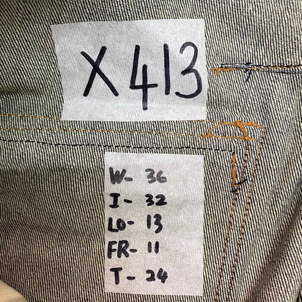 Japanese Brand × RAGEBLUE X413 JAPAN RAGEBLUE ZIPPER PUNK DENIM Size US 36 / EU 52 - 9 Thumbnail