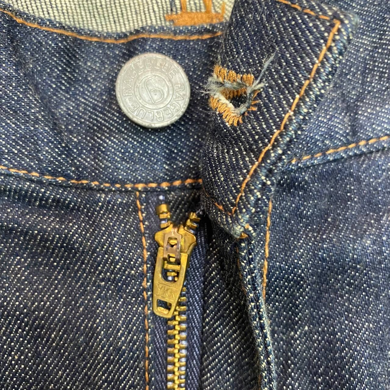 Japanese Brand × RAGEBLUE X413 JAPAN RAGEBLUE ZIPPER PUNK DENIM Size US 36 / EU 52 - 5 Thumbnail