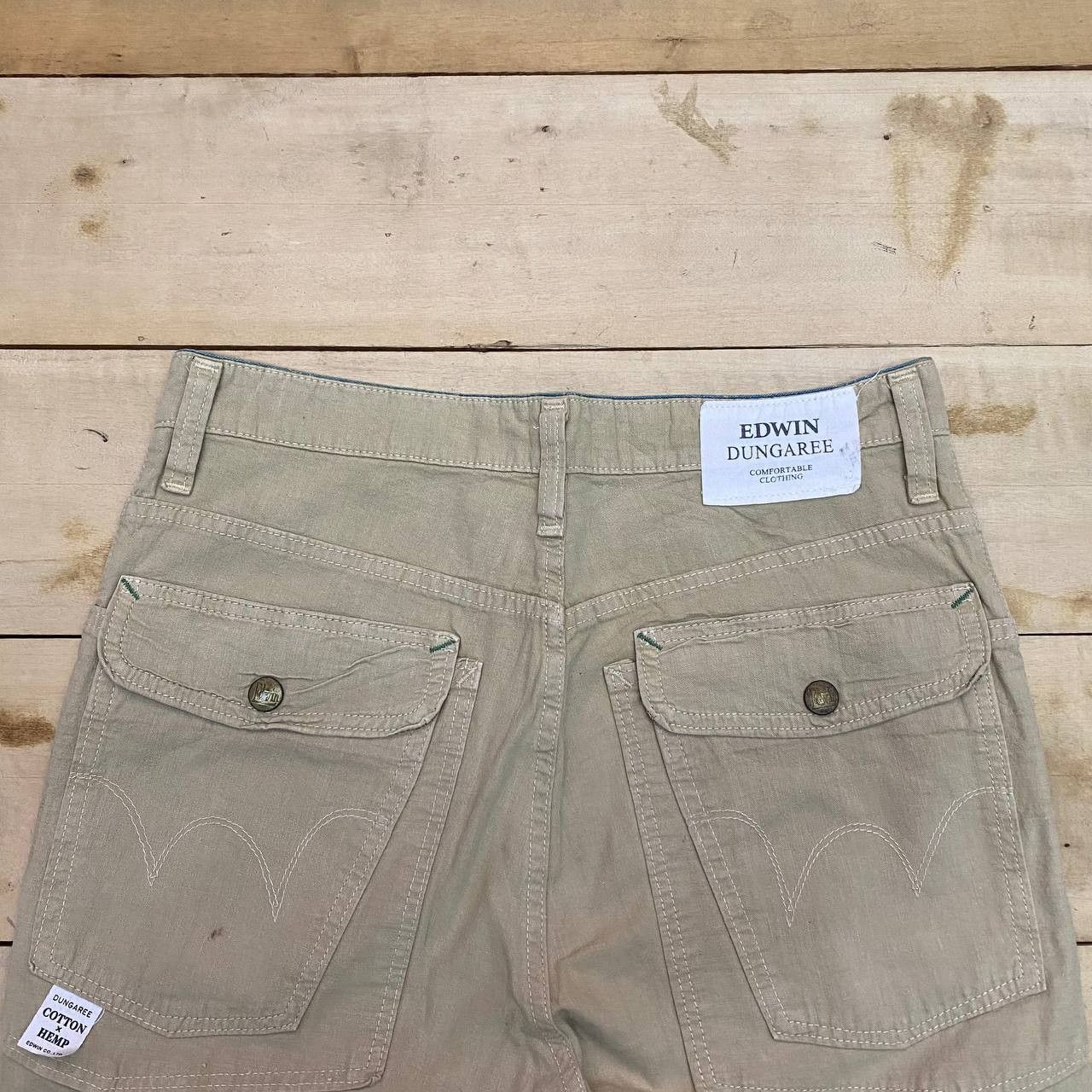 Edwin × Japanese Brand X414 JAPAN EDWIN DUNGAREE PAINTER PANTS Size US 32 / EU 48 - 4 Thumbnail