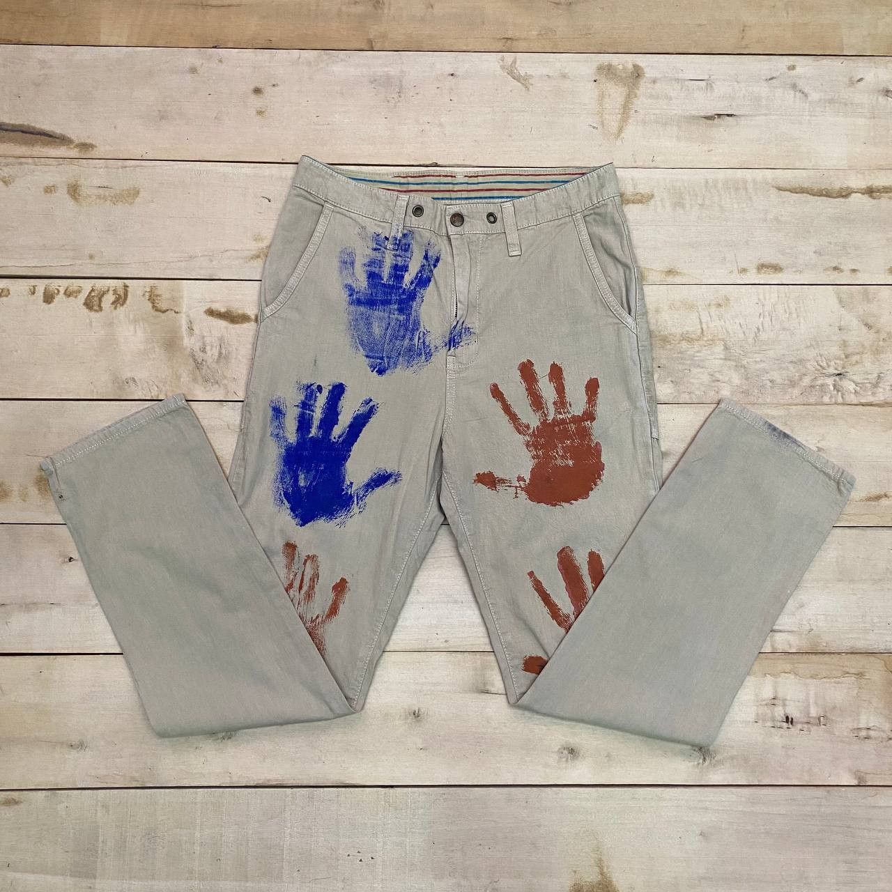 Edwin × Japanese Brand X414 JAPAN EDWIN DUNGAREE PAINTER PANTS Size US 32 / EU 48 - 1 Thumbnail