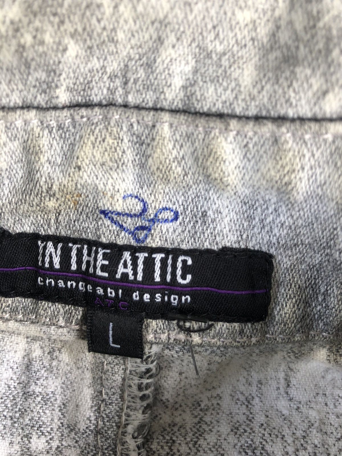 In The Attic In the attic Jacket Punk Style Distresssed Denim Size US L / EU 52-54 / 3 - 20 Thumbnail