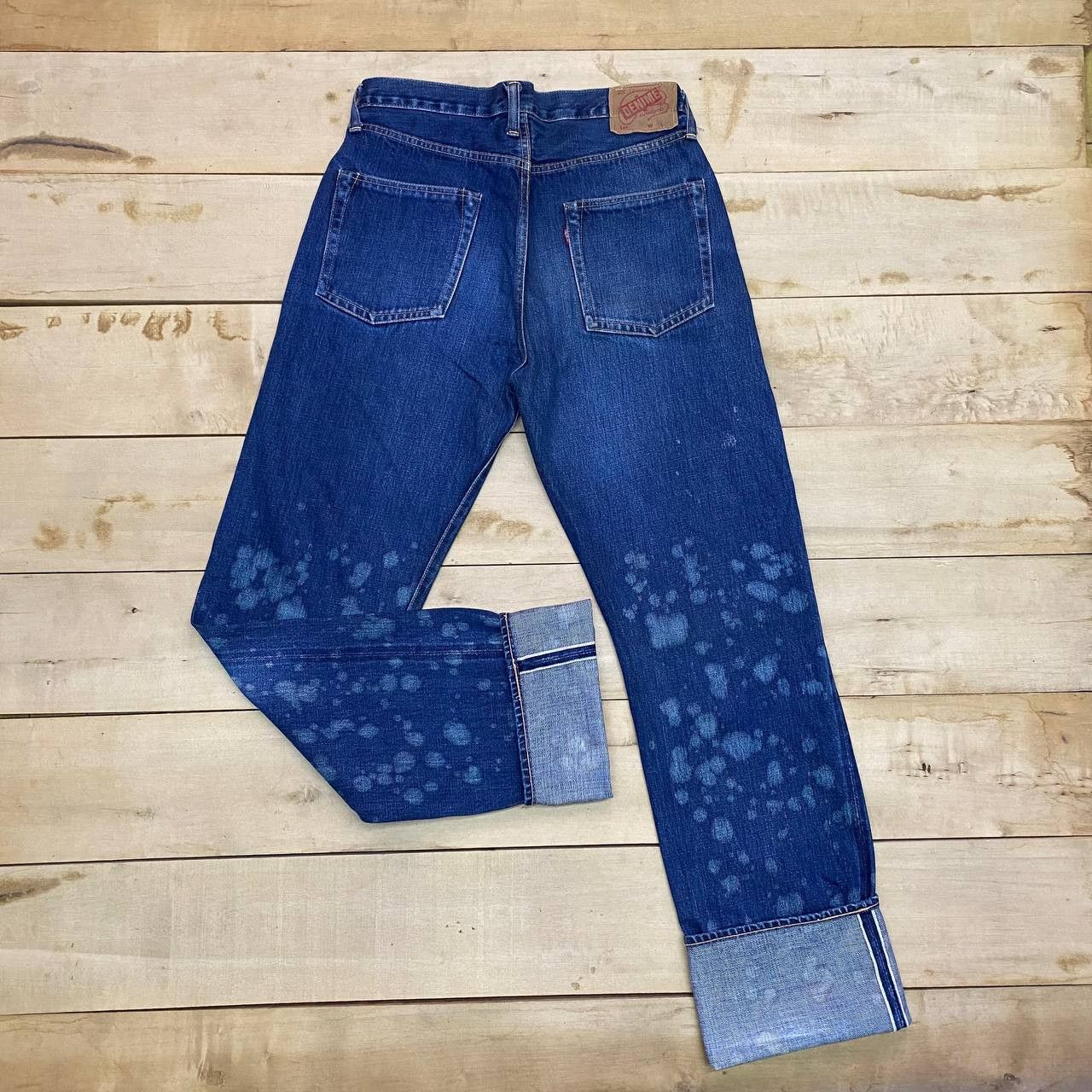Denime × Japanese Brand X420 JAPAN DENIME VTG SELVEDGE DENIM ACID WASH Size US 30 / EU 46 - 1 Thumbnail