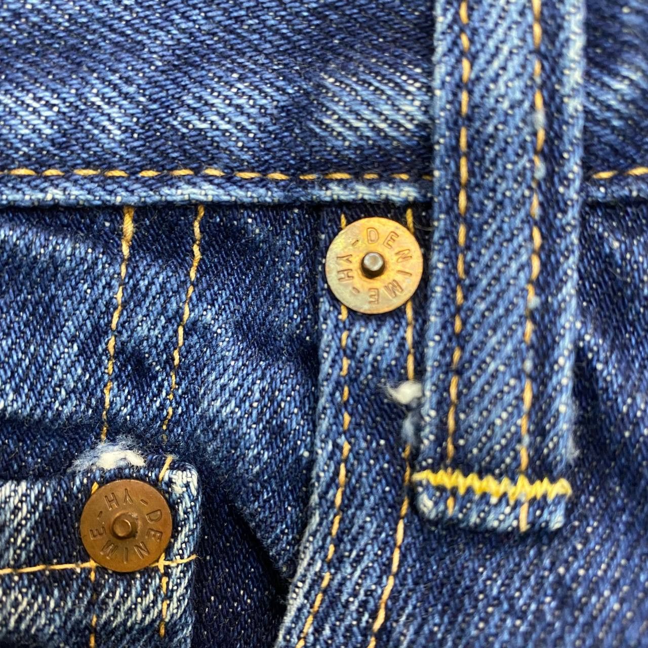Denime × Japanese Brand X420 JAPAN DENIME VTG SELVEDGE DENIM ACID WASH Size US 30 / EU 46 - 6 Thumbnail
