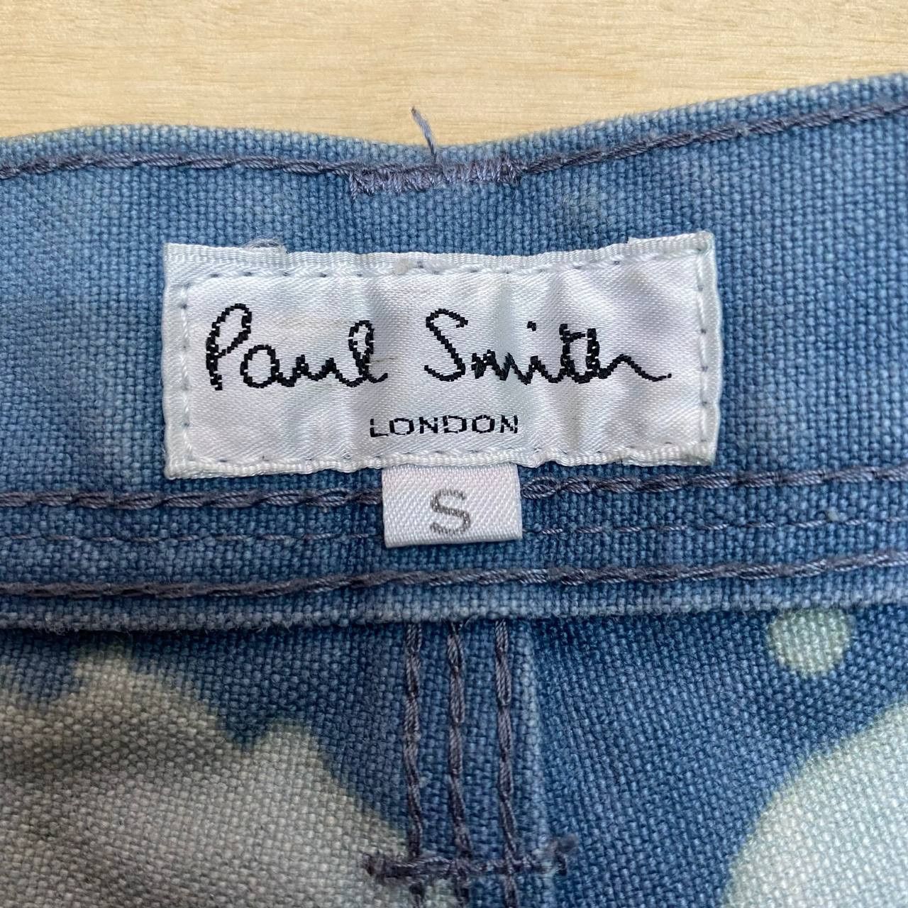Paul Smith X421 PAUL SMITH LONDON ACID WASH ANKLE PANTS Size US 32 / EU 48 - 5 Thumbnail