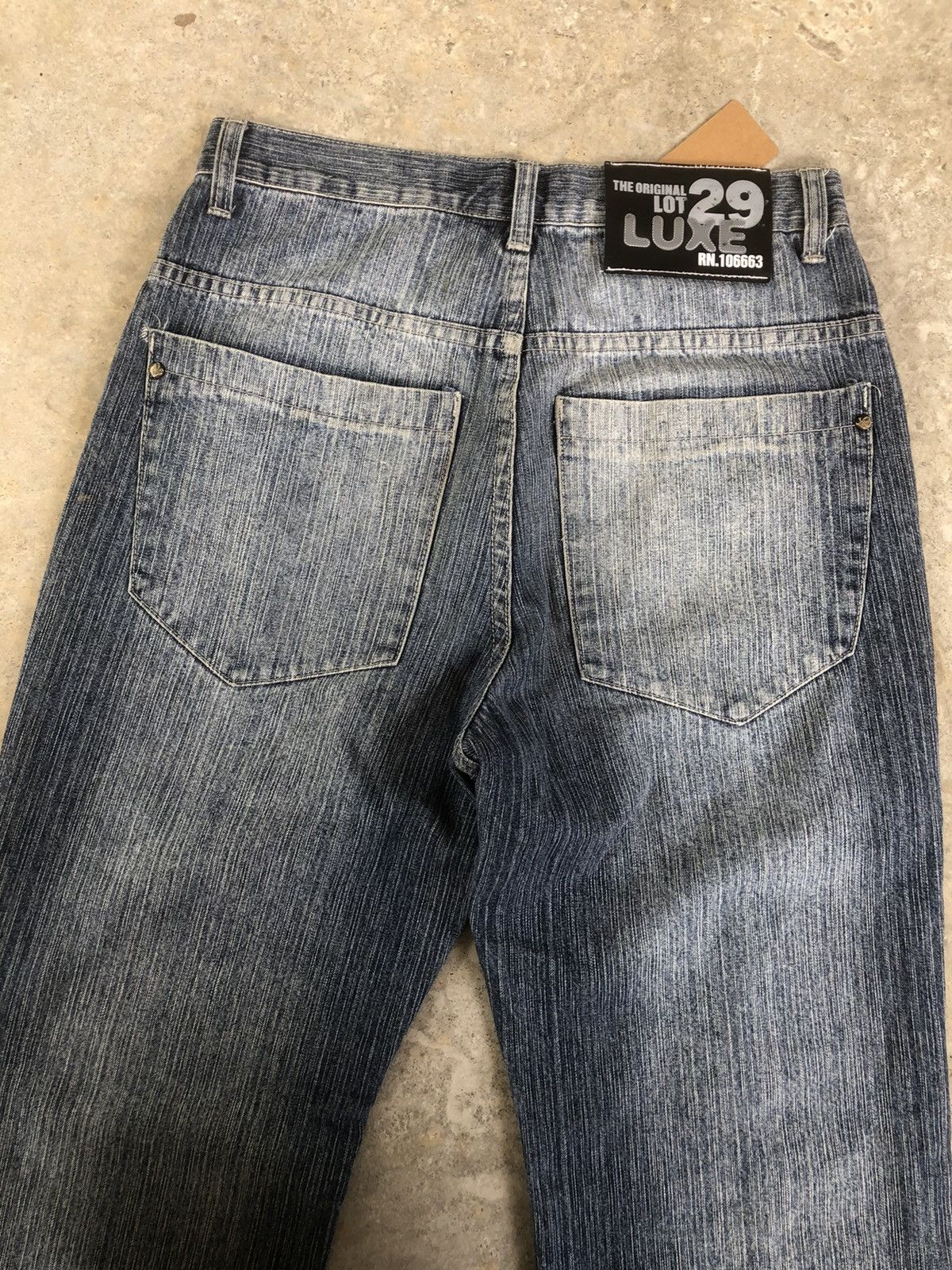 Japanese Brand Japanese Lot 29 Art Denim Paintes Jeans Baggy Jeans Size US 31 - 10 Thumbnail