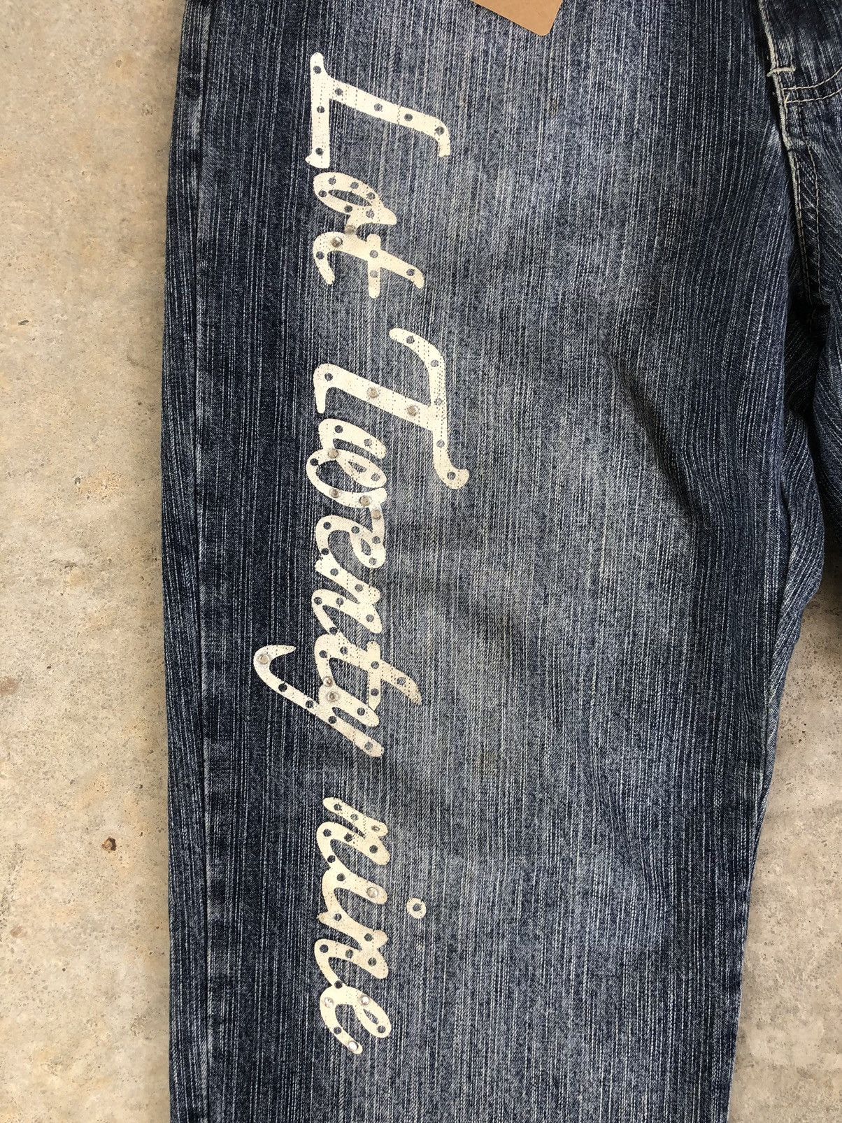 Japanese Brand Japanese Lot 29 Art Denim Paintes Jeans Baggy Jeans Size US 31 - 9 Thumbnail